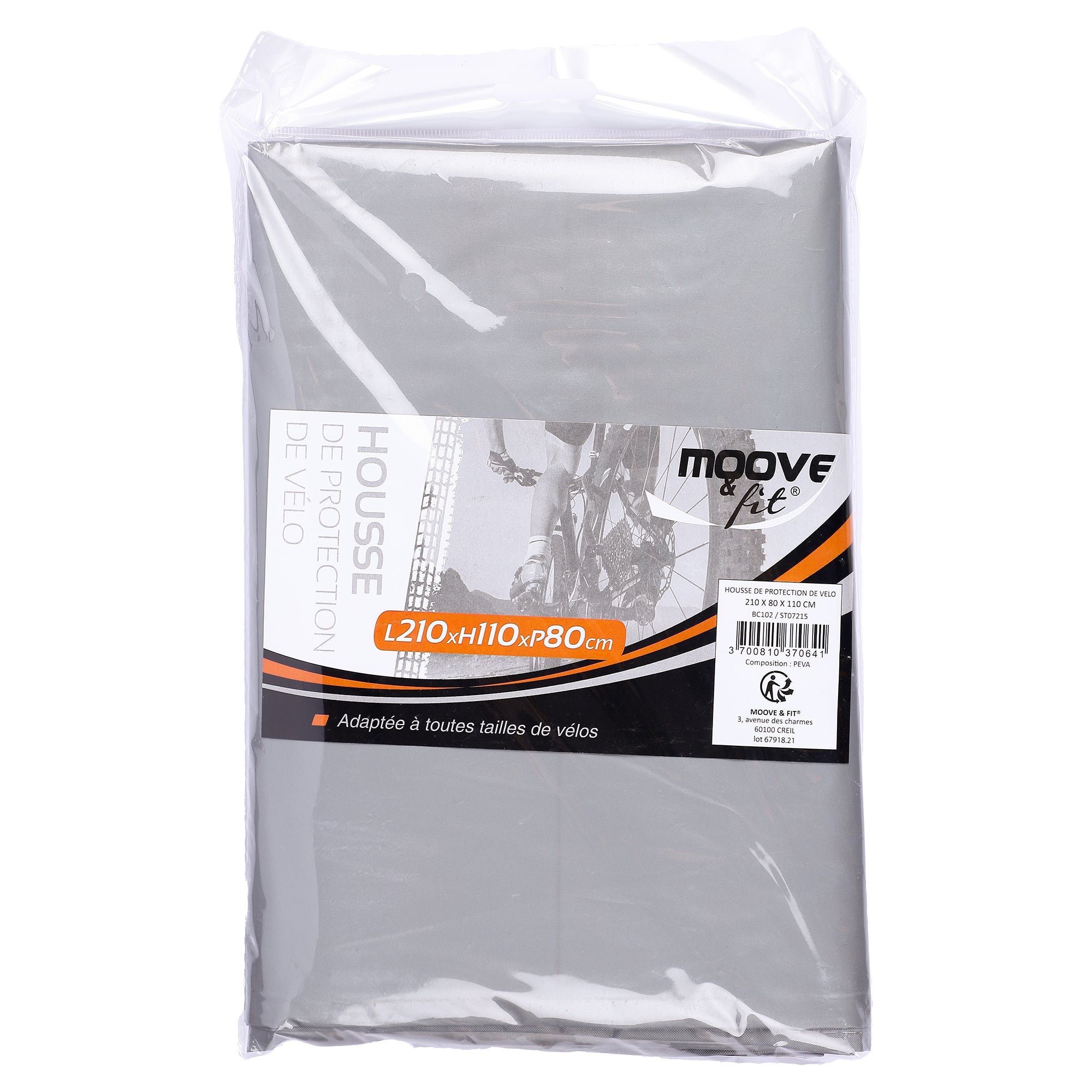Housse de protection pour vélo