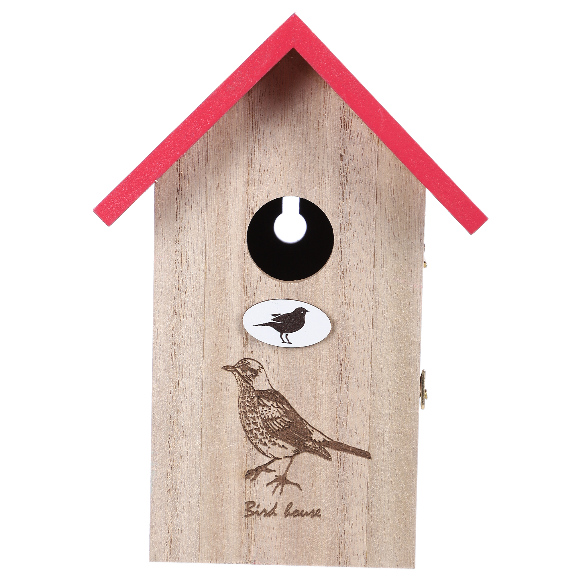 Maison pour insectes en bois  - Bleu