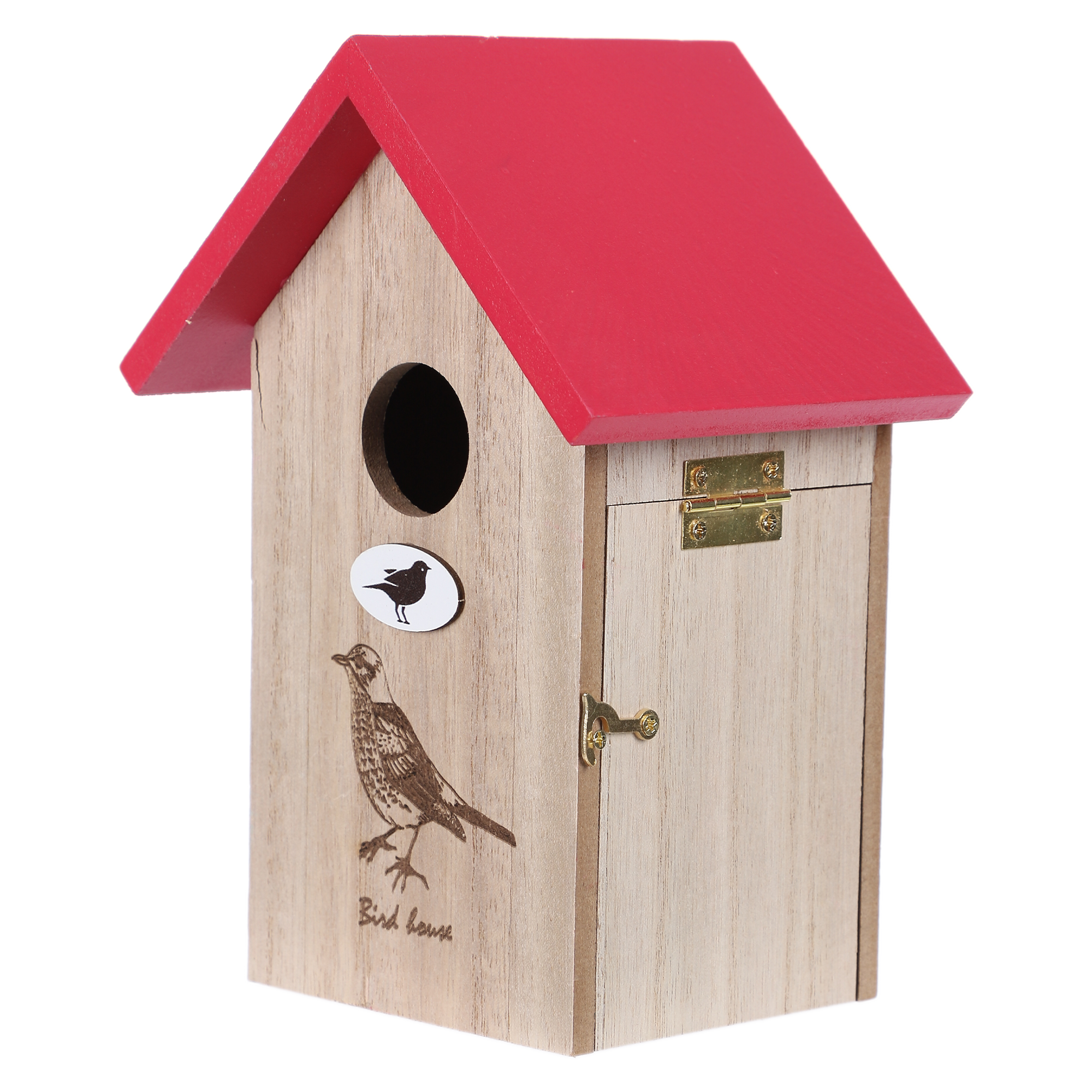 Maison pour insectes en bois  - Vert