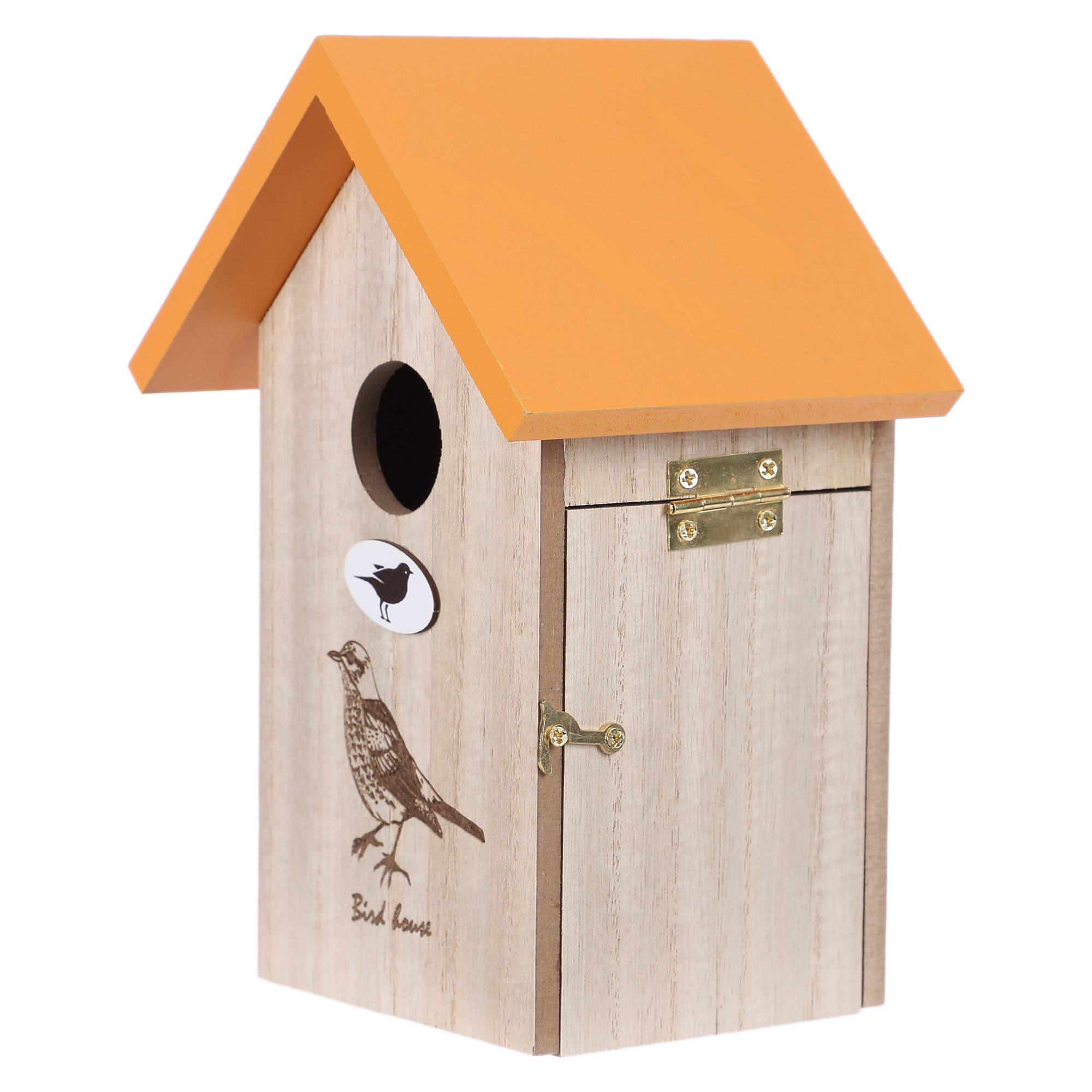 Maison pour insectes en bois  - Rose
