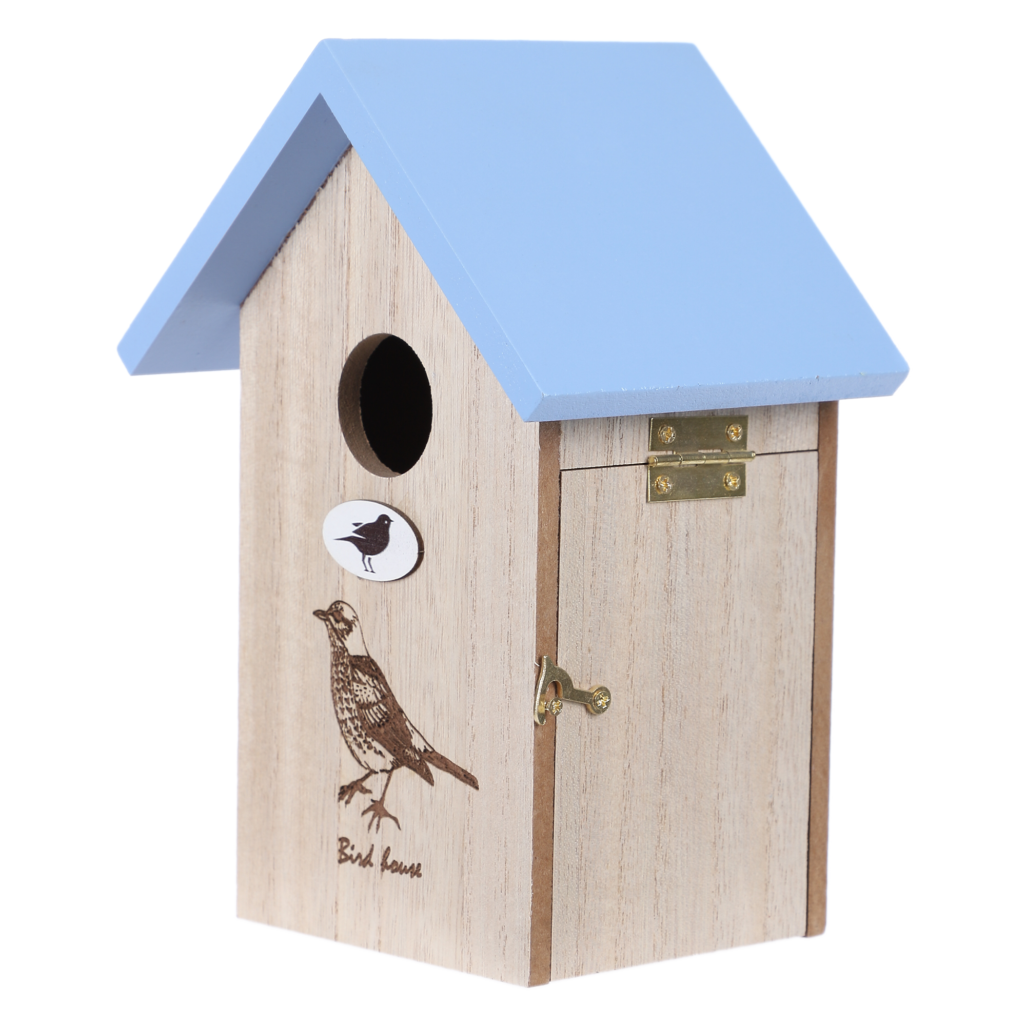 Maison pour insectes en bois  - Vert