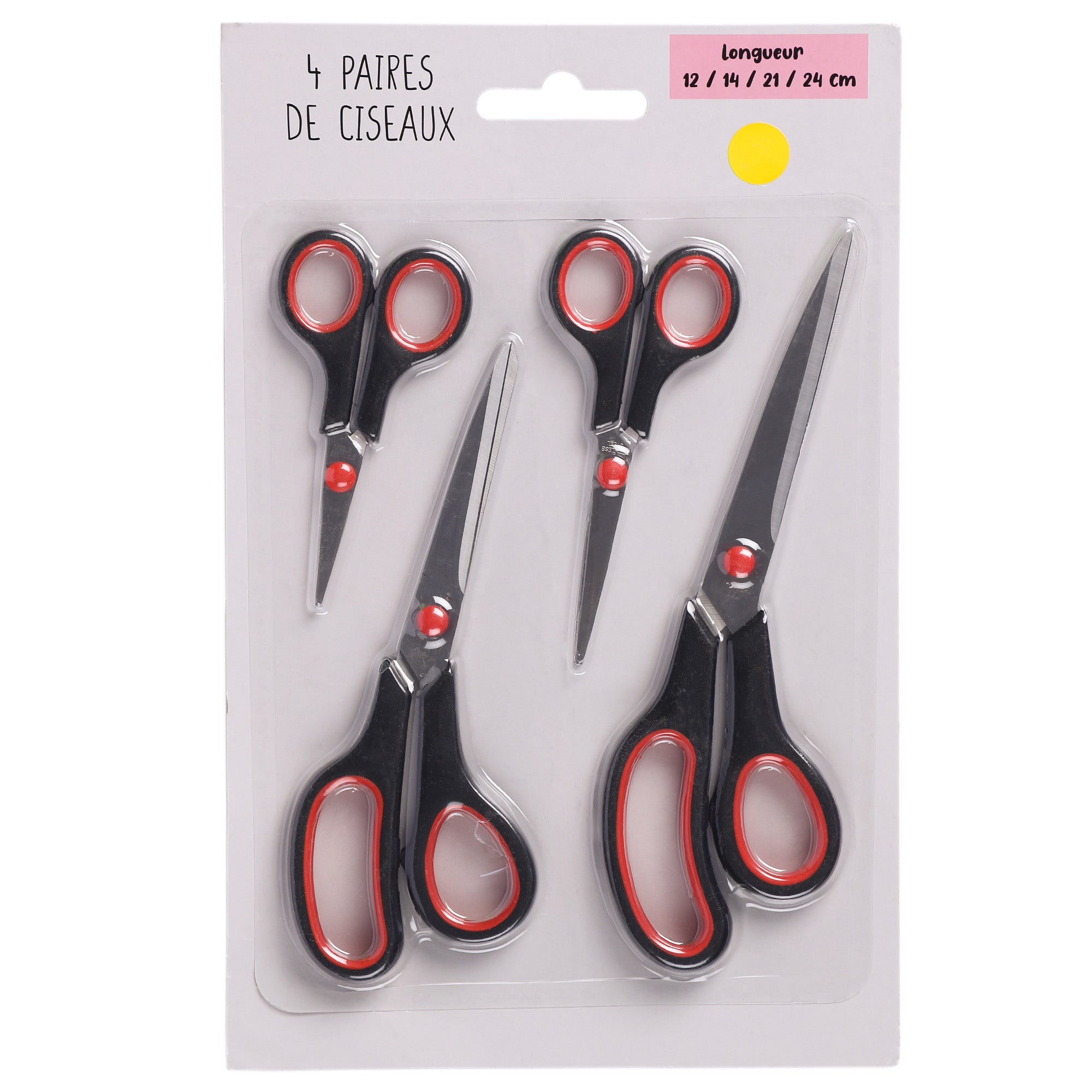 4 paires de ciseaux