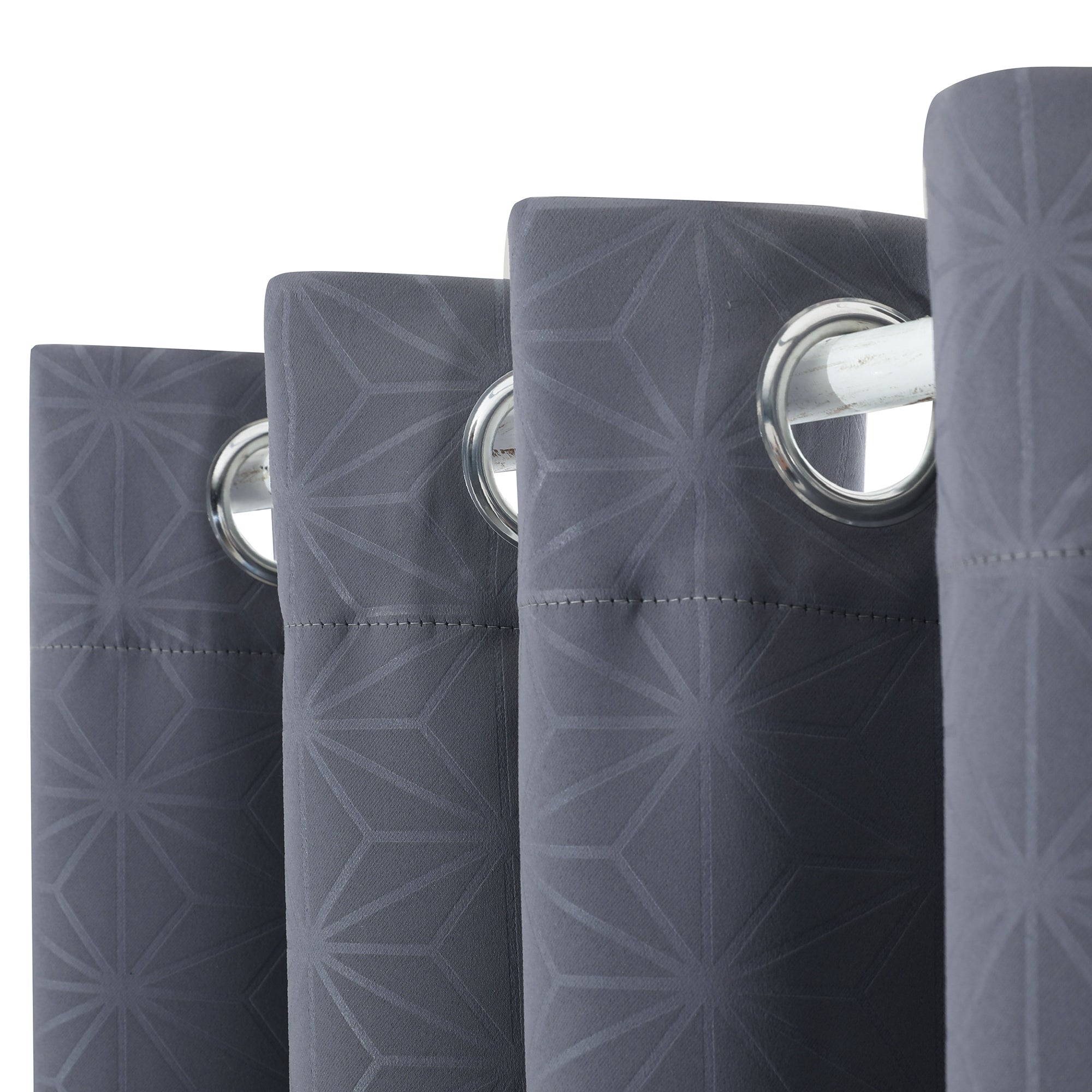 Rideau occultant 140x250cm - Gris foncé
