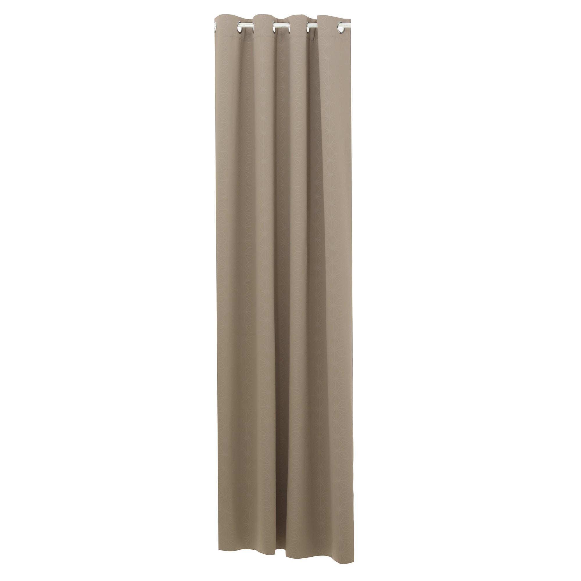 Rideau occultant 140x250cm - Marron