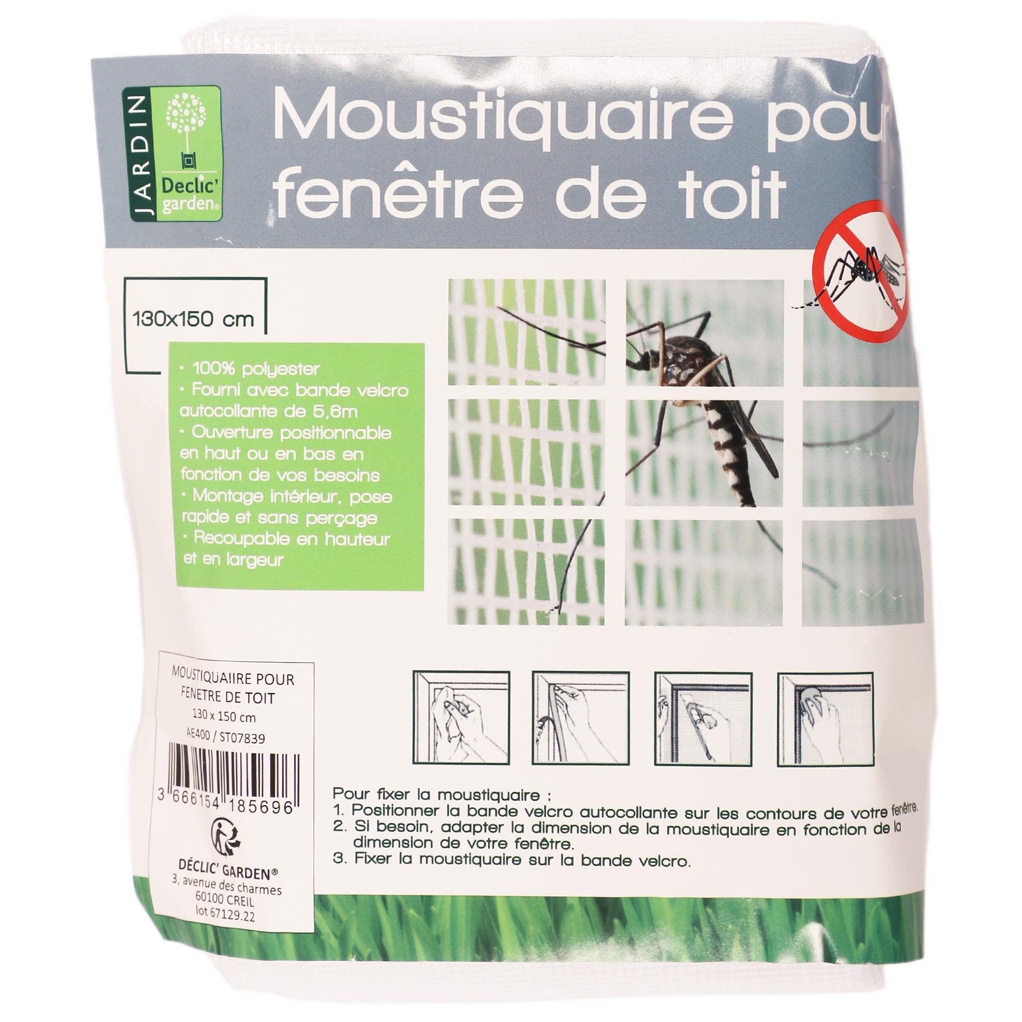 Moustiquaire pour fenêtre de toit
