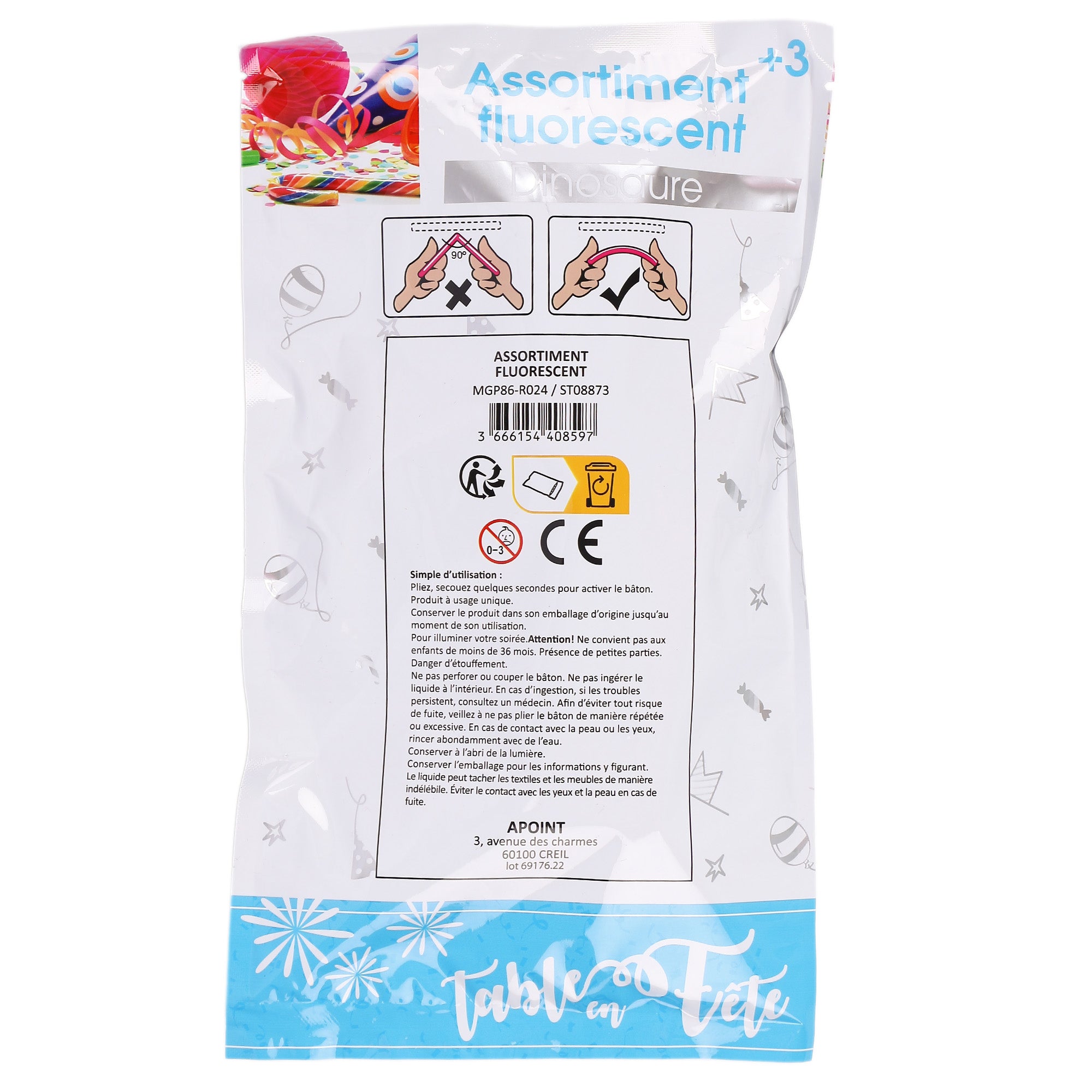 Pack de fluorescents lumineux