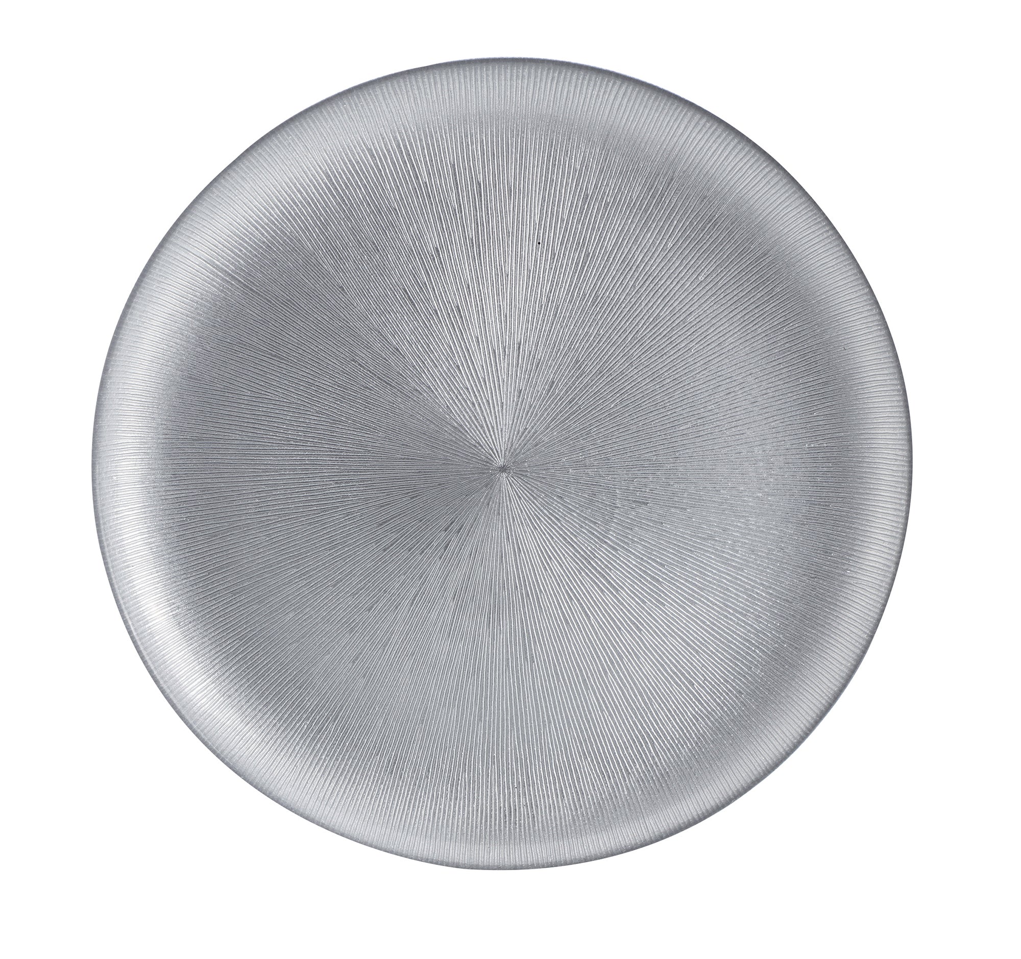 Assiette de présentation Noël 33 cm - Argent