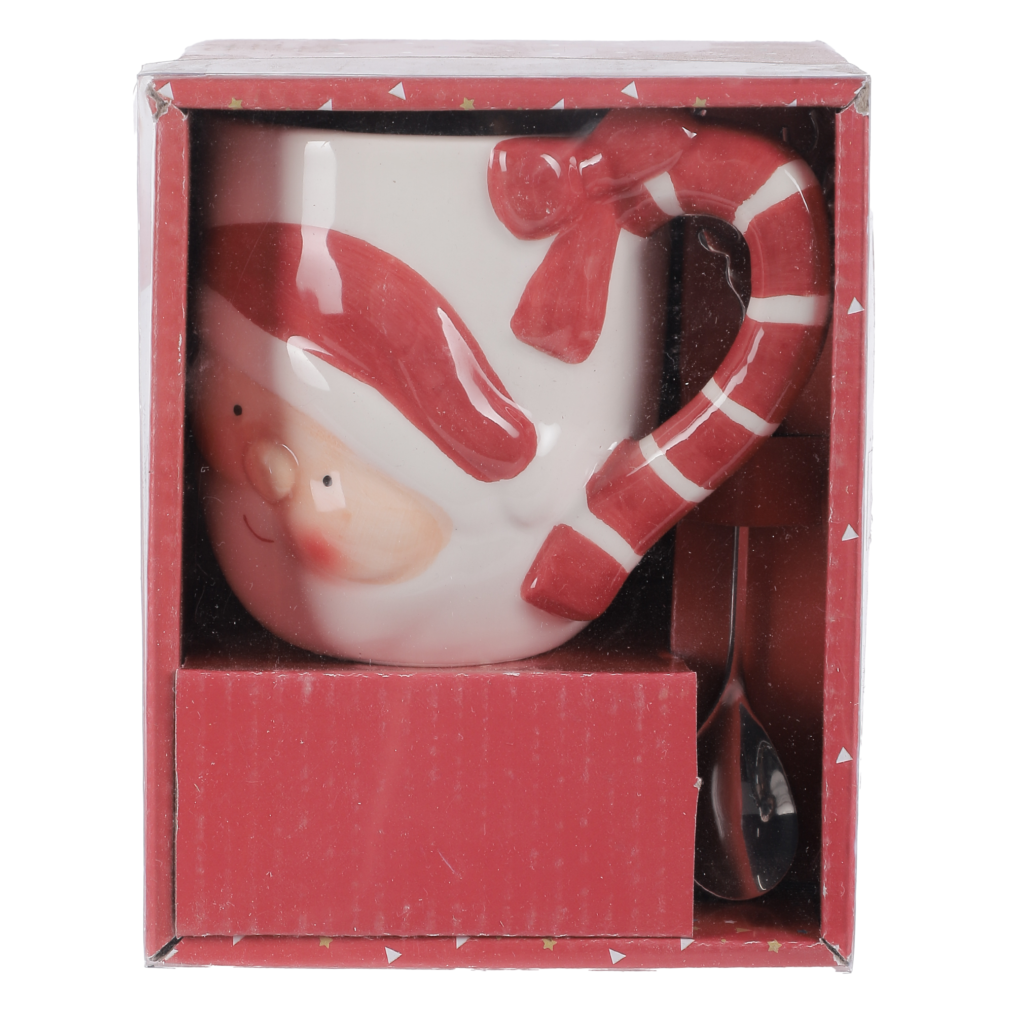 Mug Père Noël + petite cuillère Renne