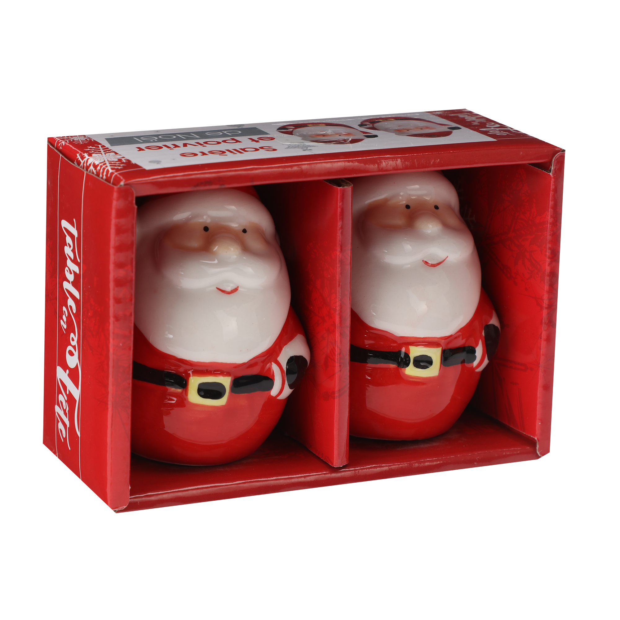 Salière et poivrière Père-Noël