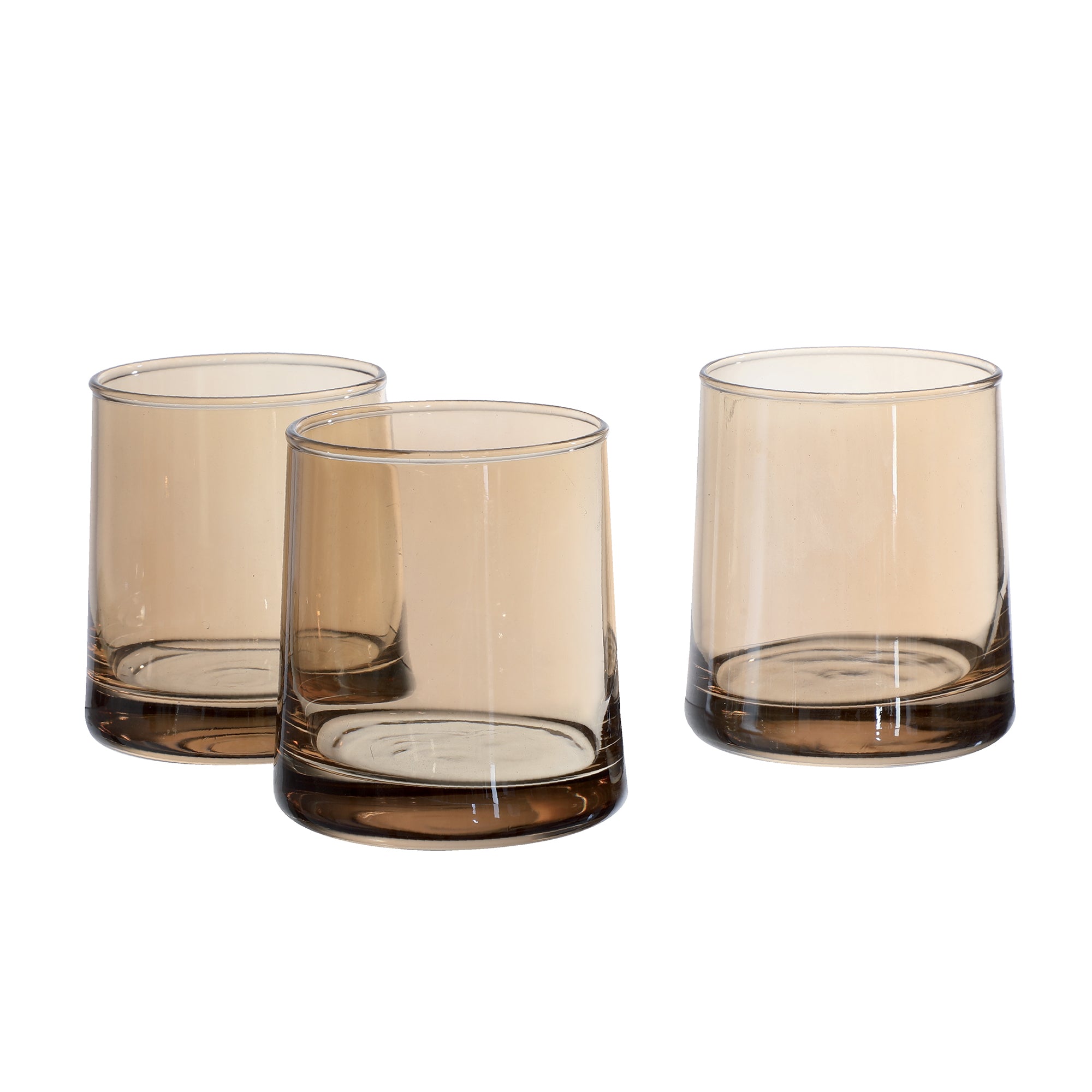 3 verres teintés 26 cl