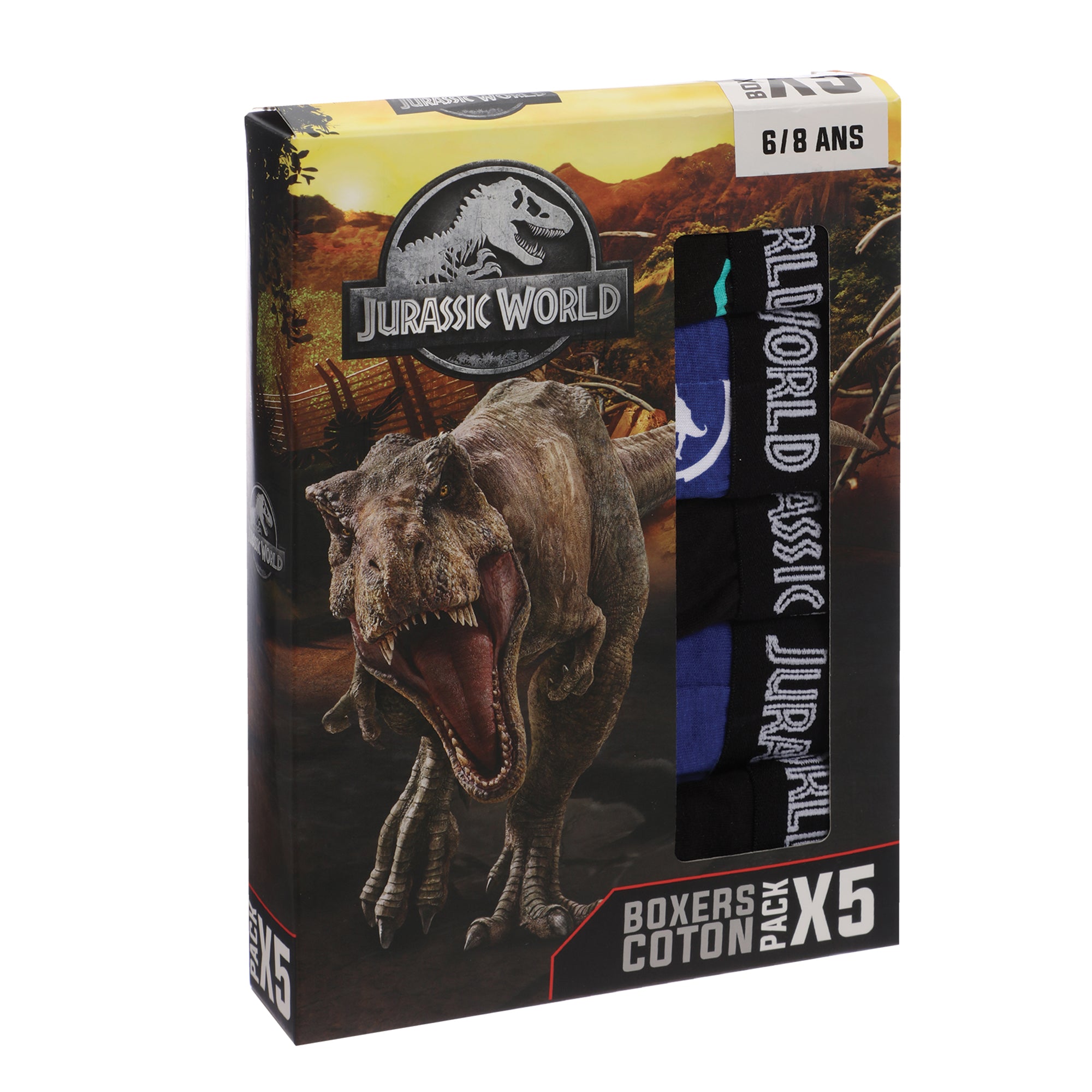 5 boxers jurassic world