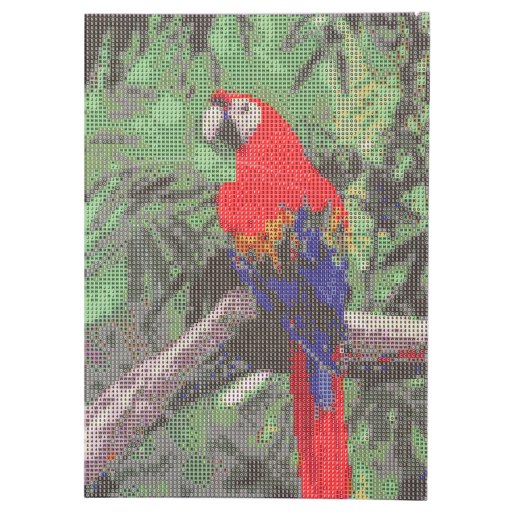 Kit de broderie diamant animaux  - Noir