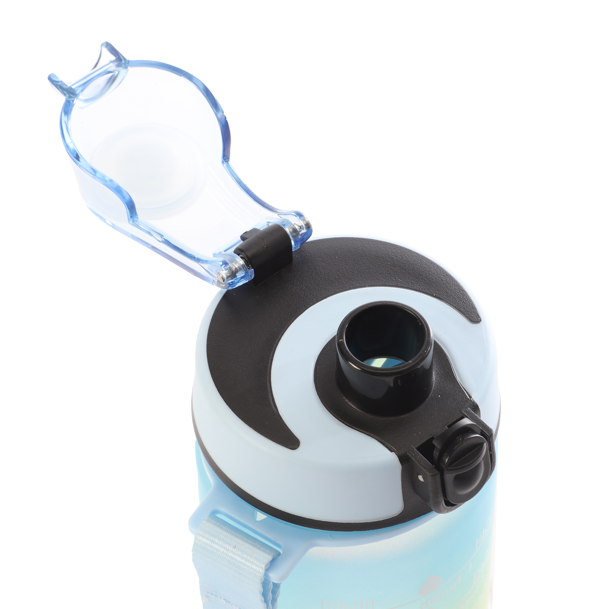 Gourde de motivation plastique 550 ml