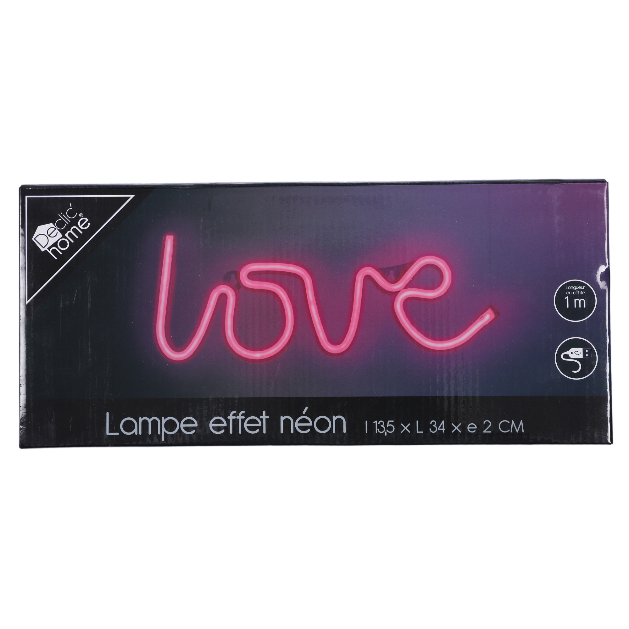 Décoration murale Led Love