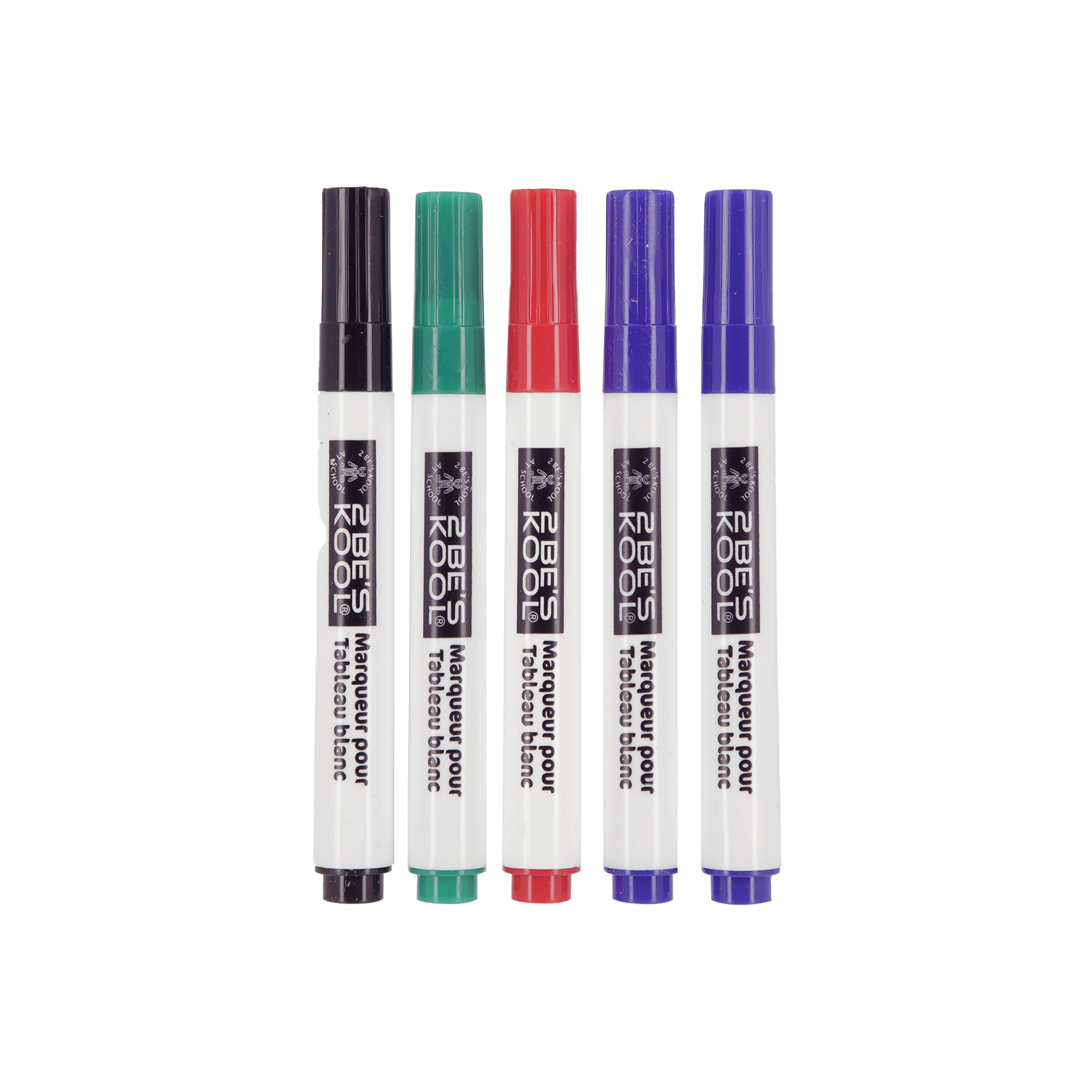 5 marqueurs pour tableau blanc
