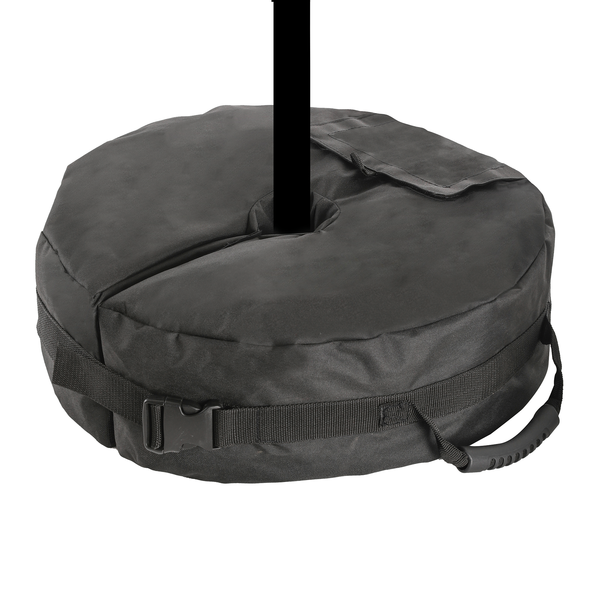 Pied de parasol rond