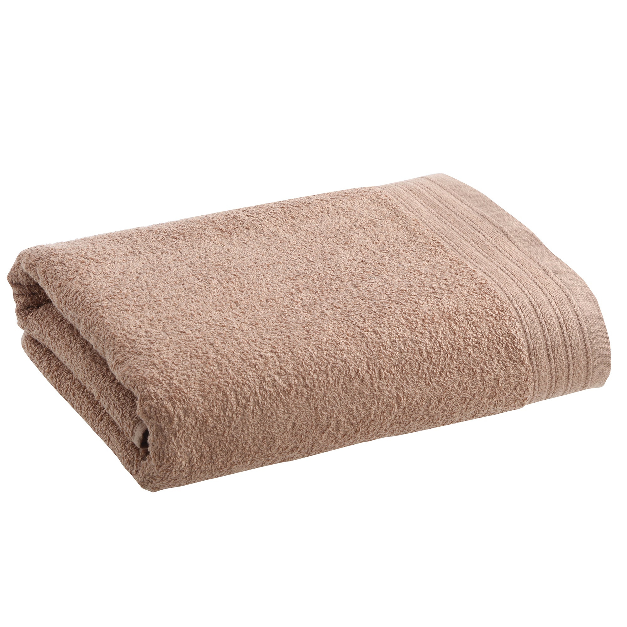Drap de douche taupe