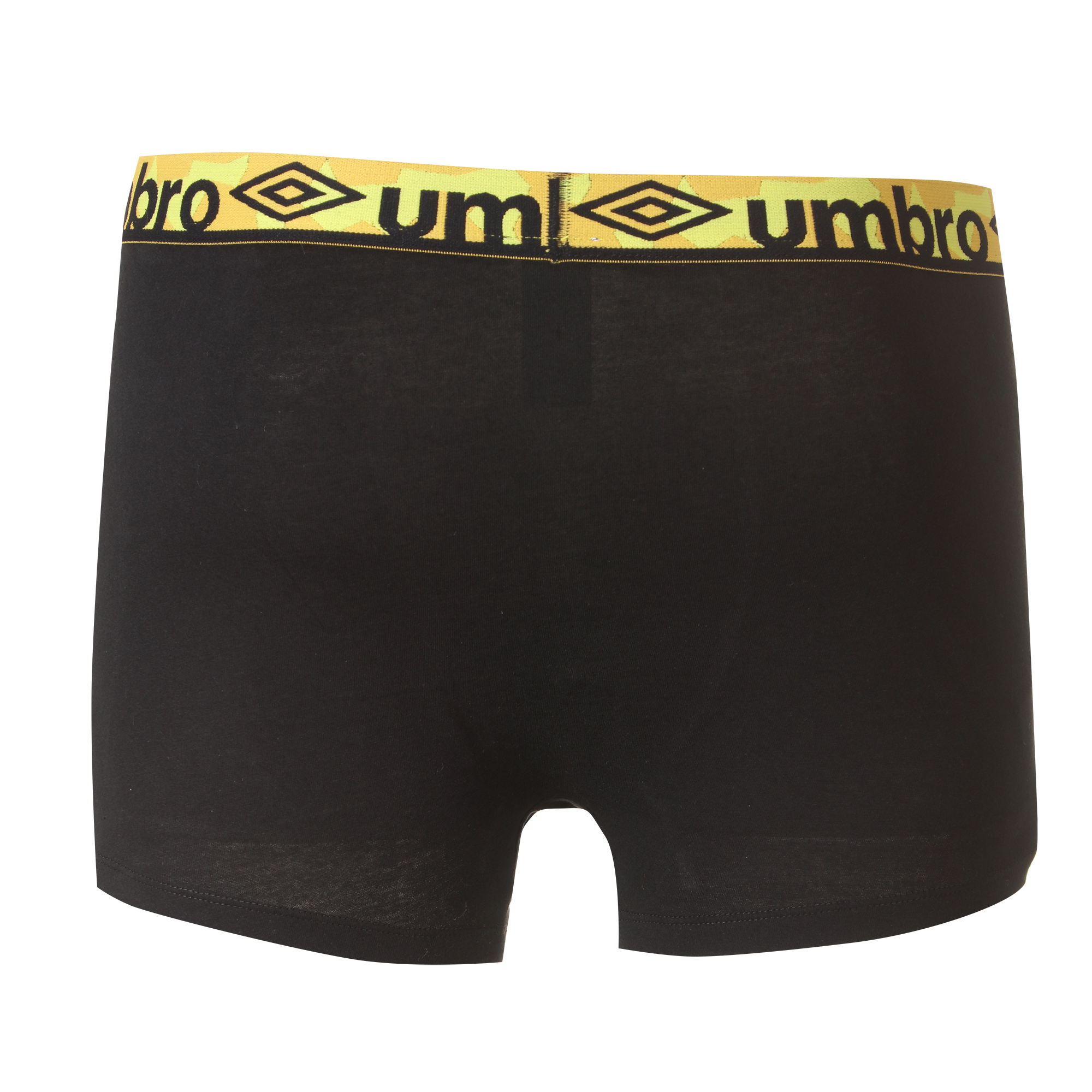 4 boxers unis en coton - Vert