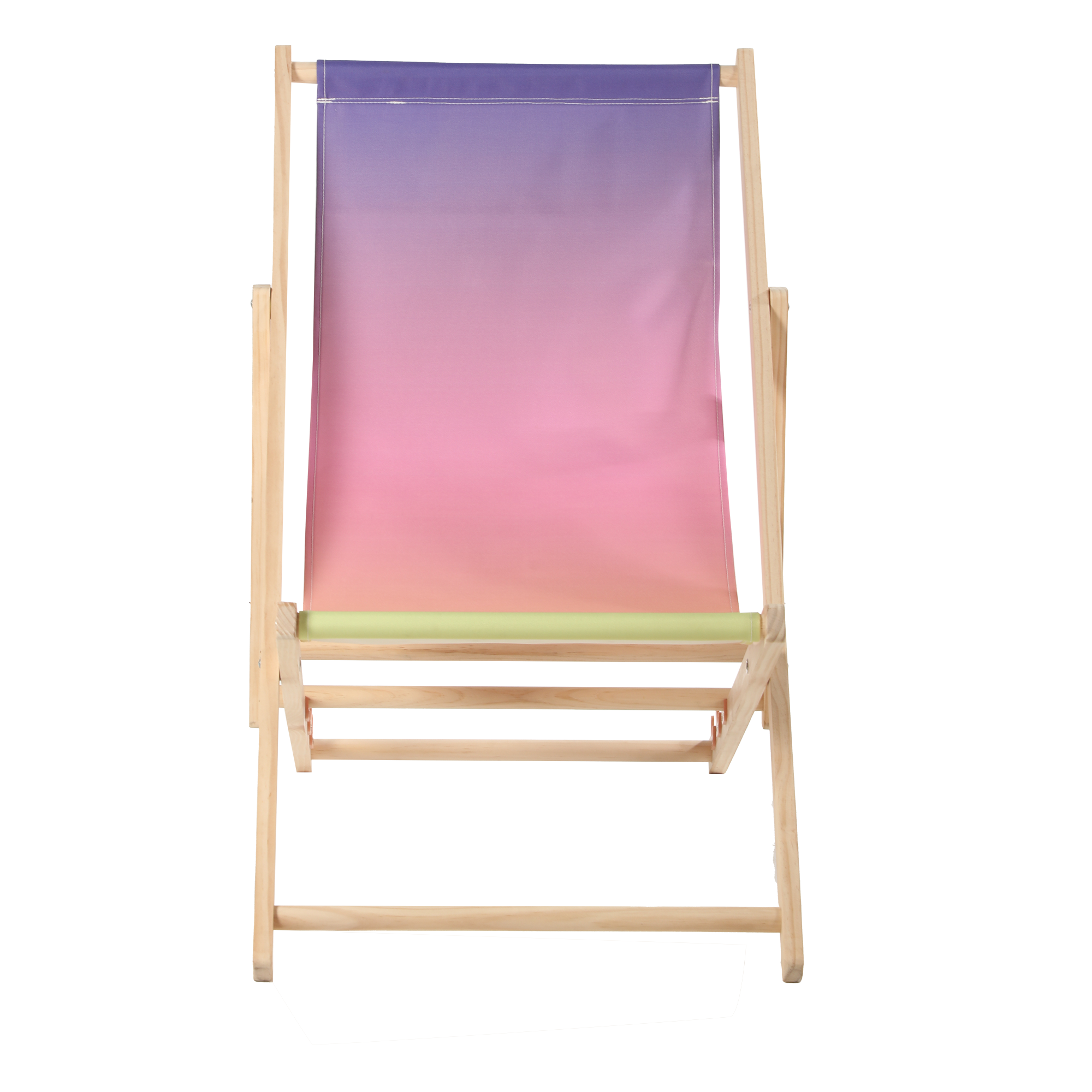 Fauteuil chilienne en bois  - Multicolore