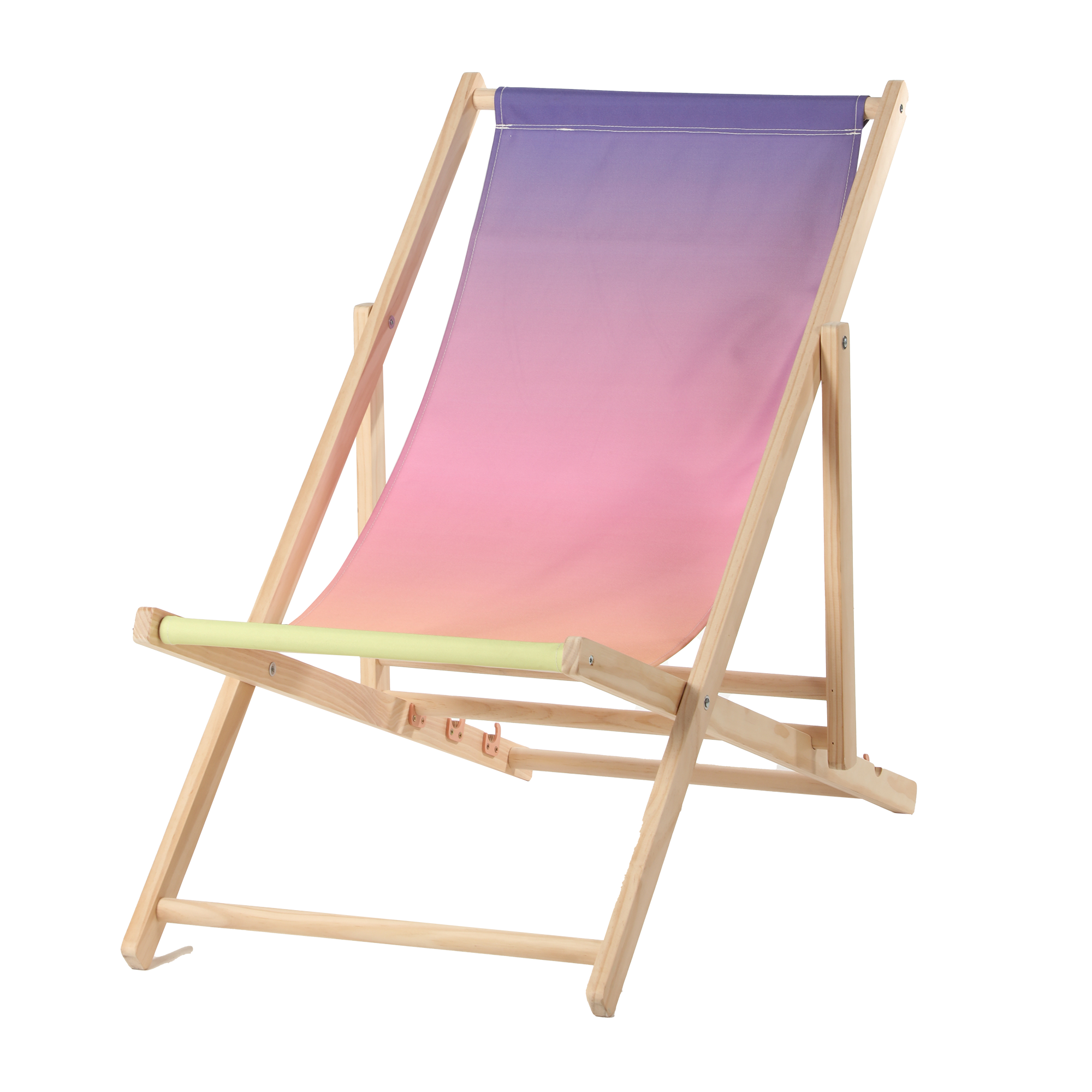 Fauteuil chilienne en bois  - Multicolore