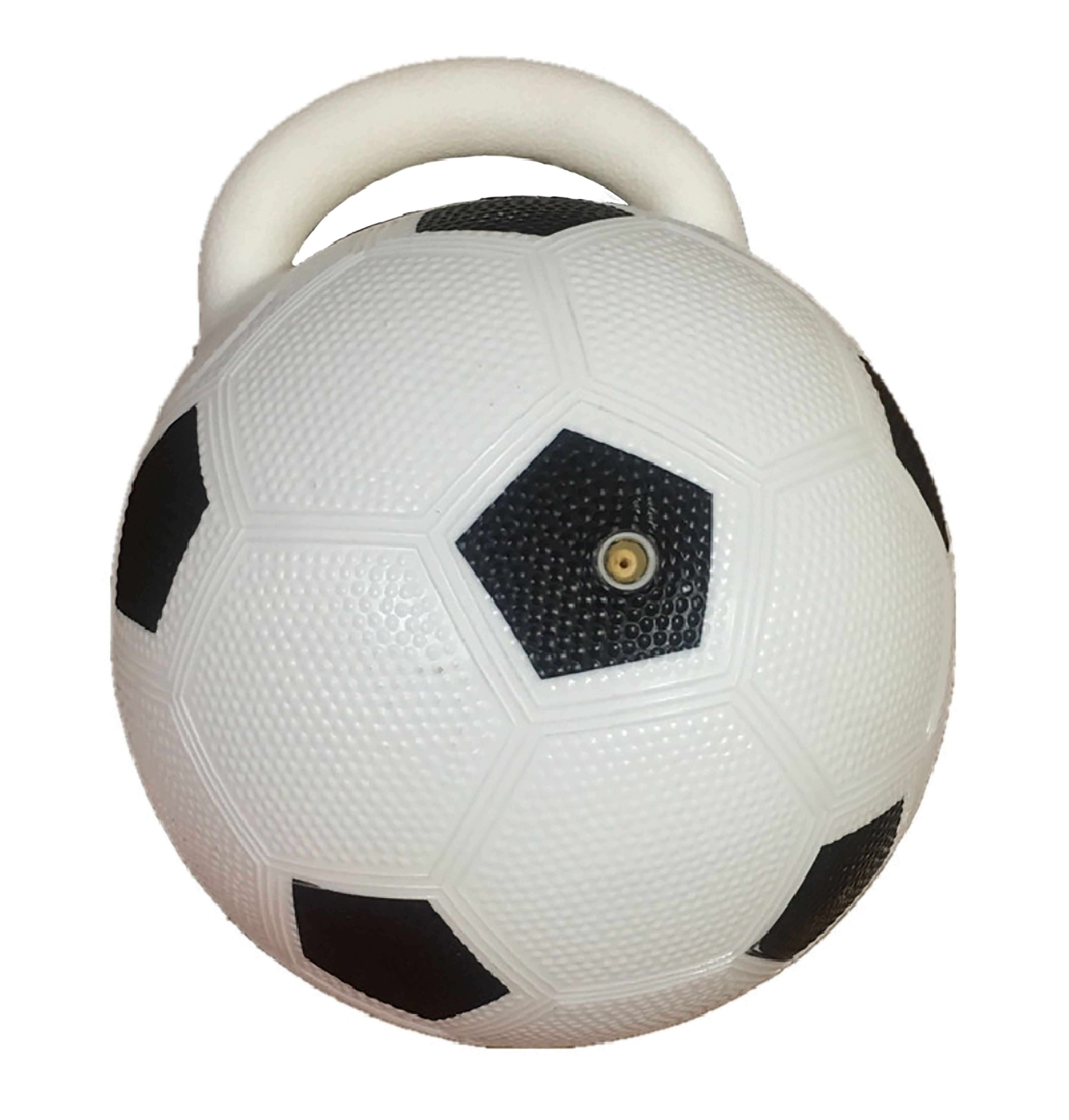 Jouet pour chien balle gonflable basketball/football - Blanc
