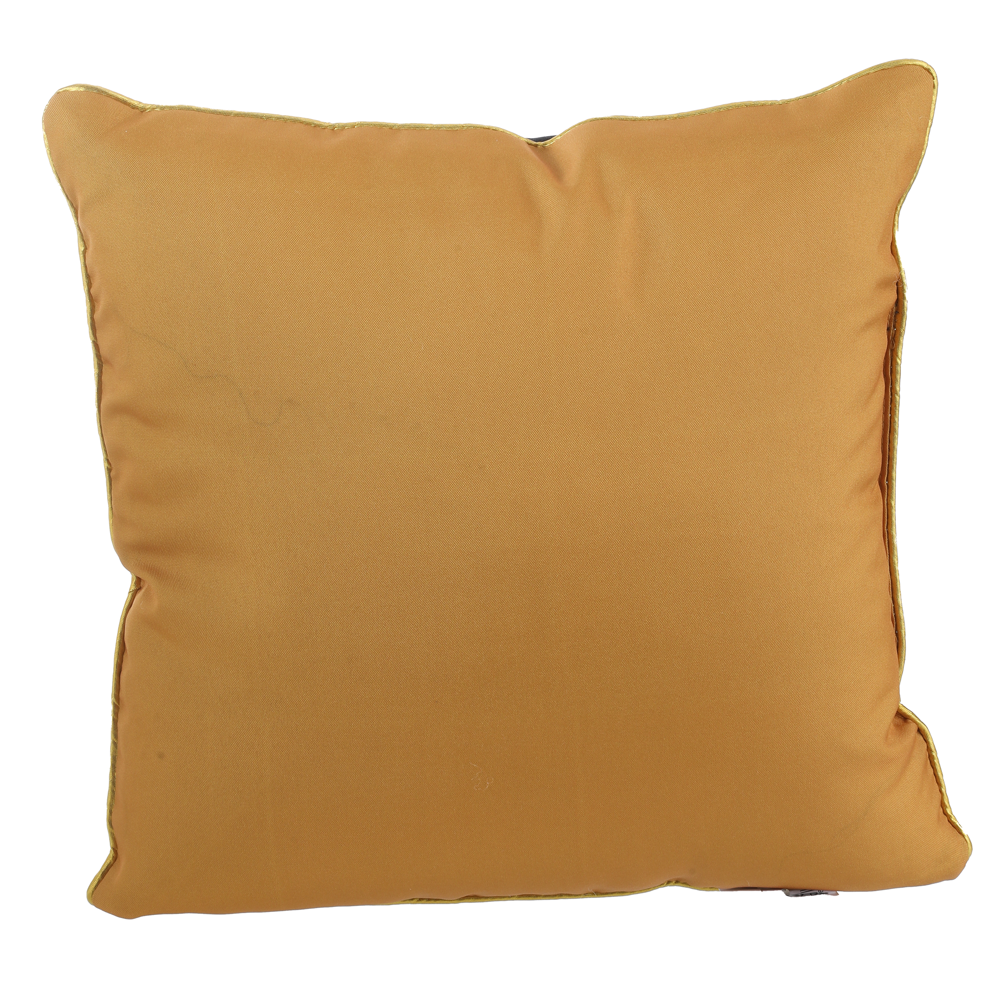 Coussin or et noir 40x40cm - Or