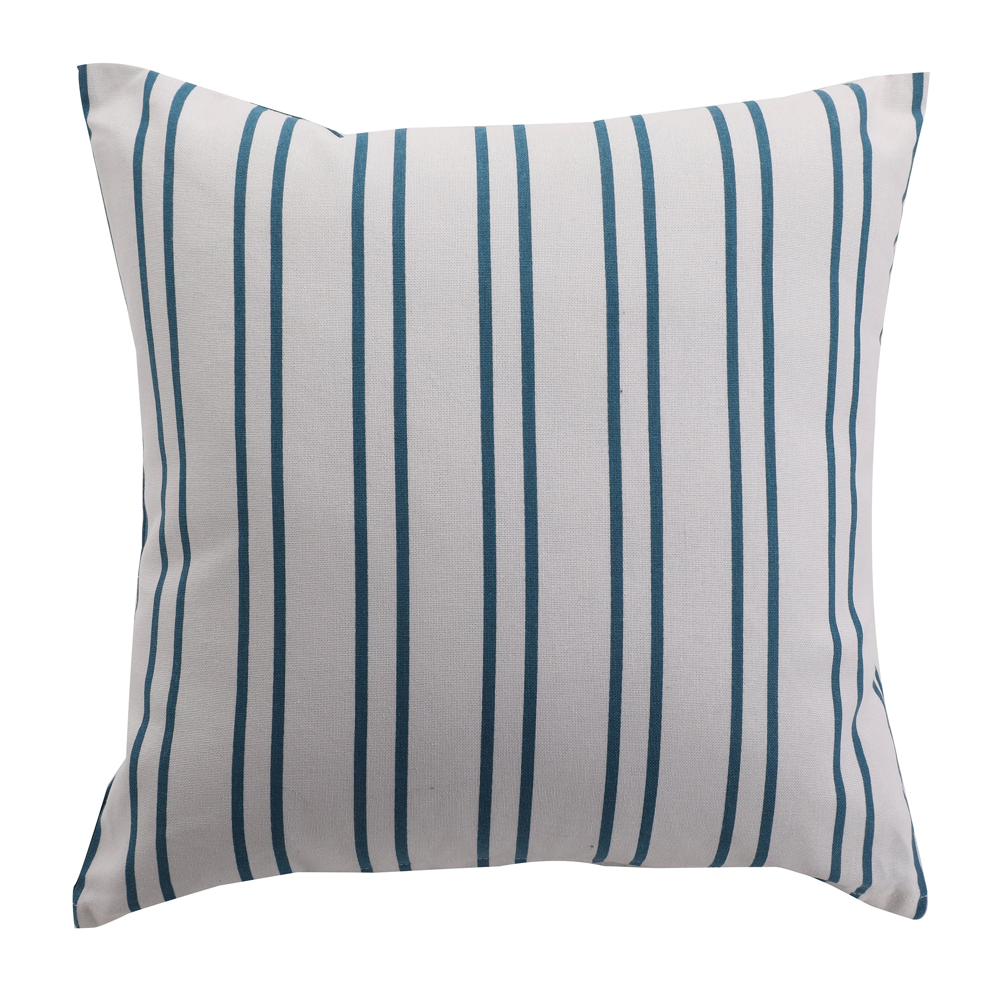 Coussin rayé - Marron