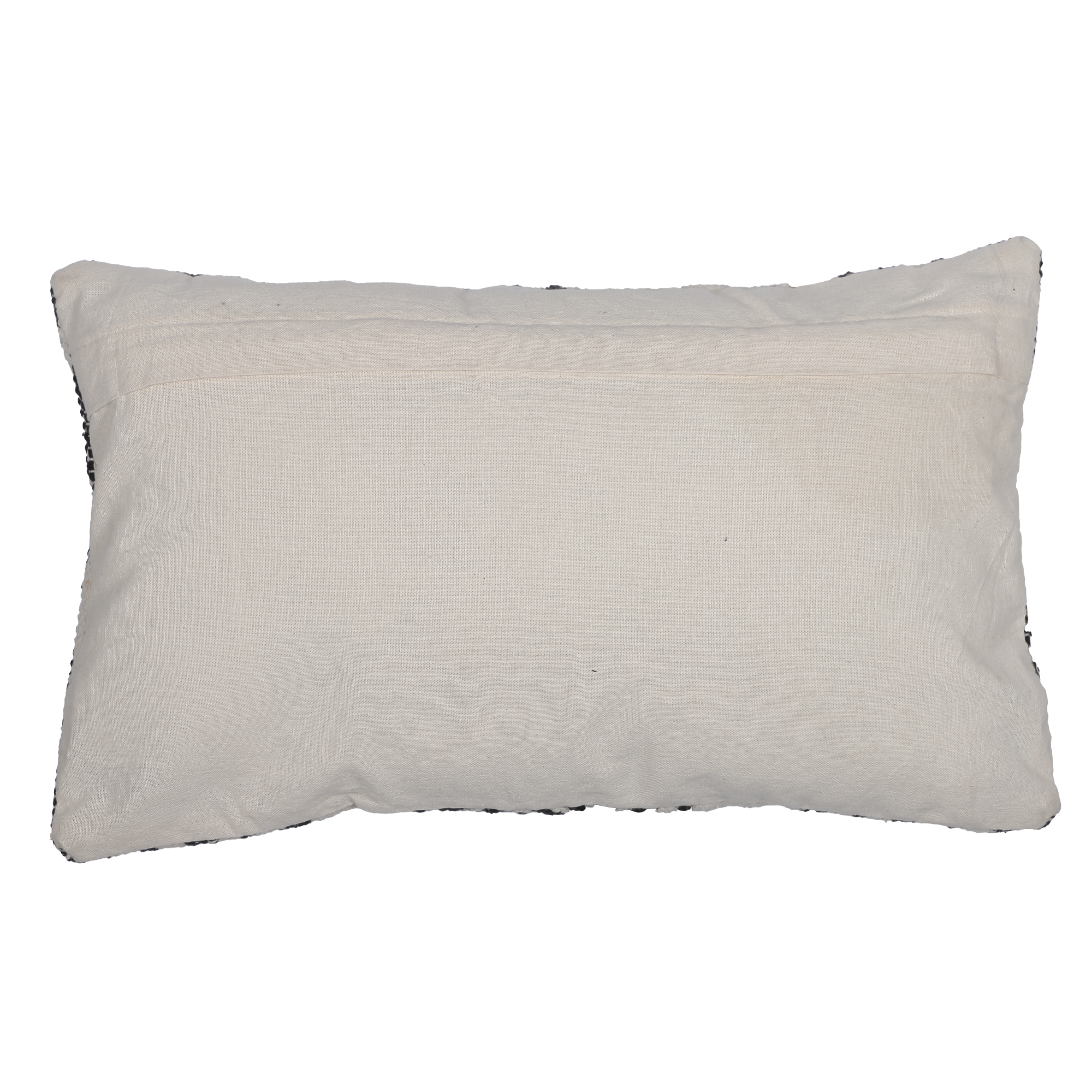 Coussin coton fil métal