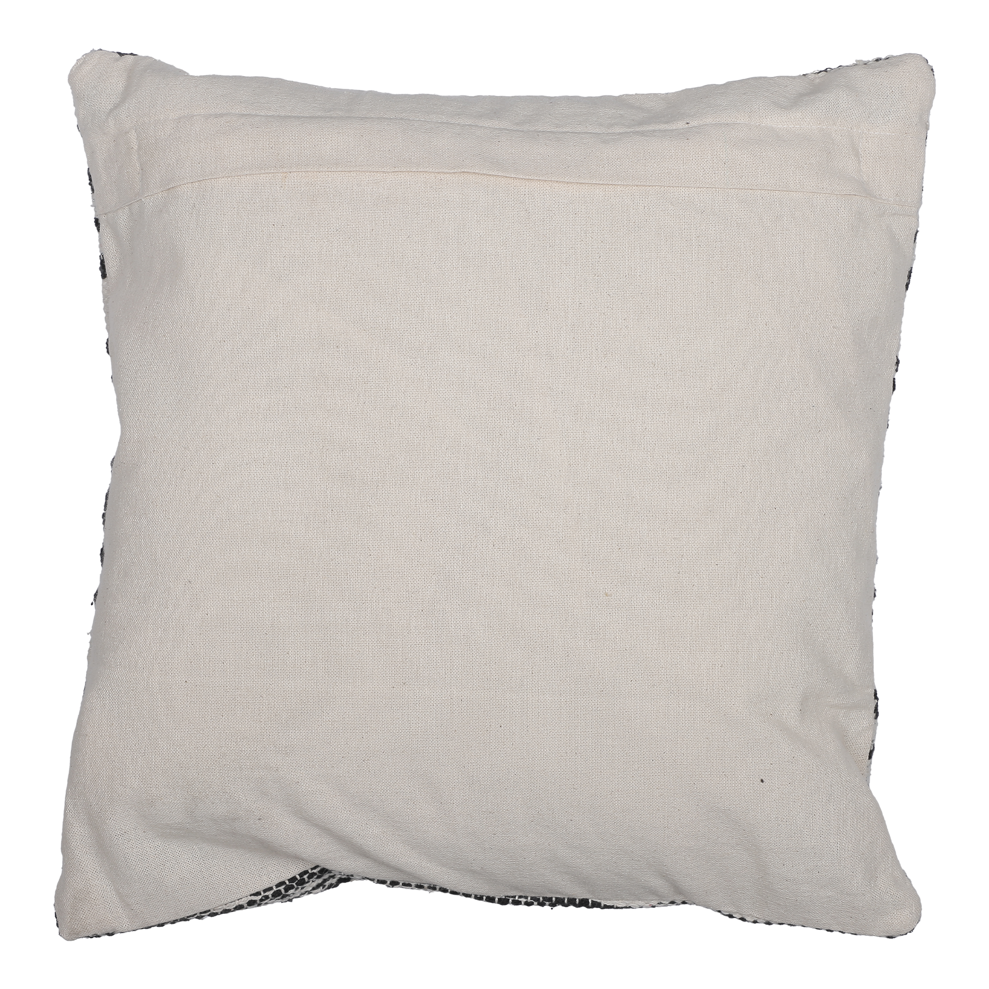 Coussin coton fil métal