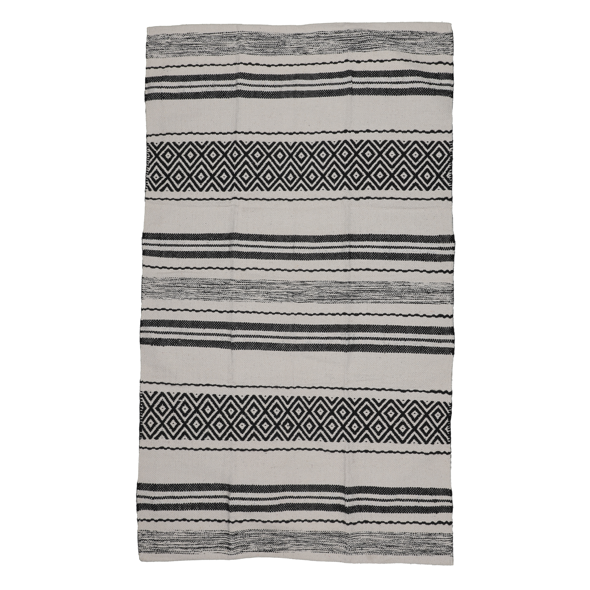 Tapis coton lurex