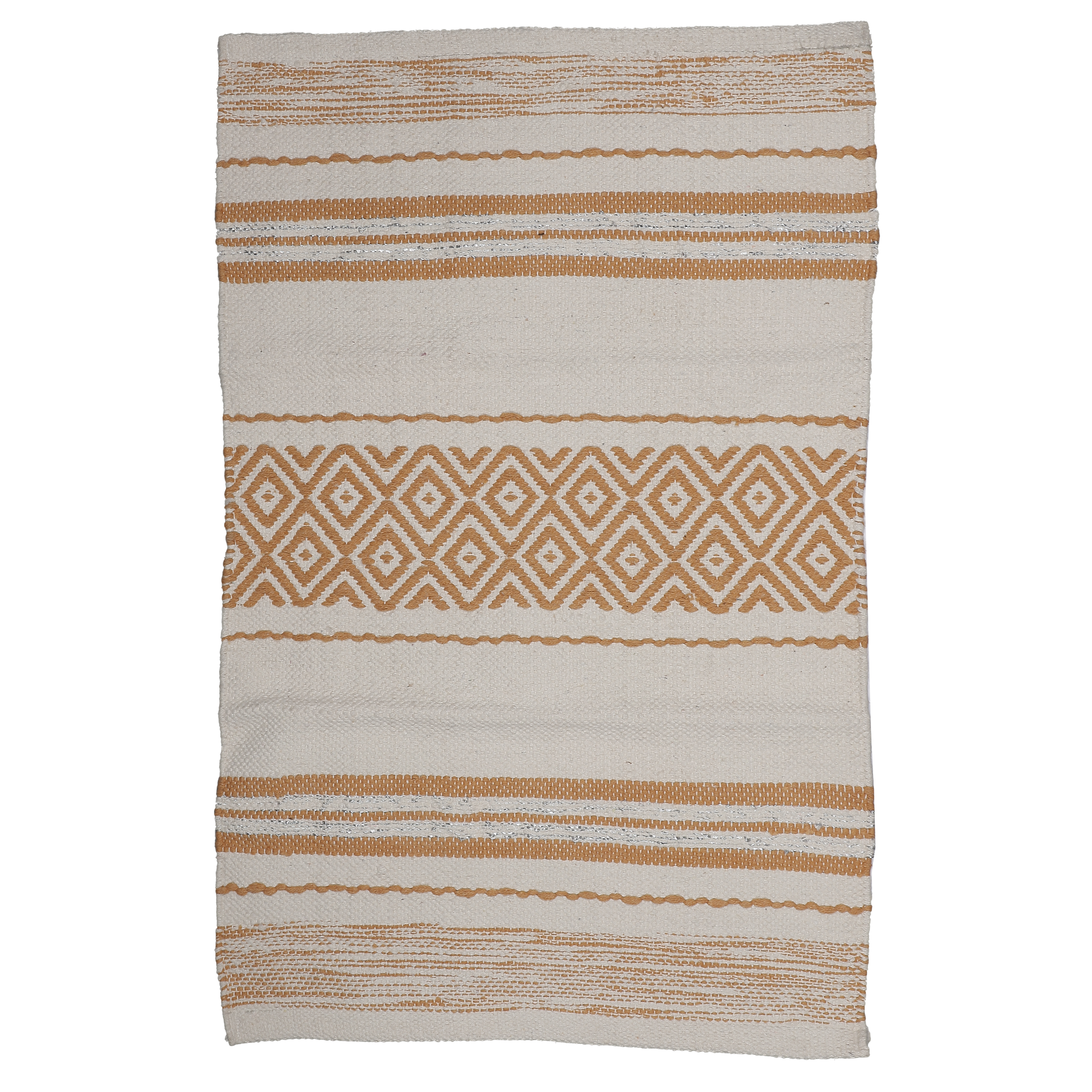 Tapis coton lurex