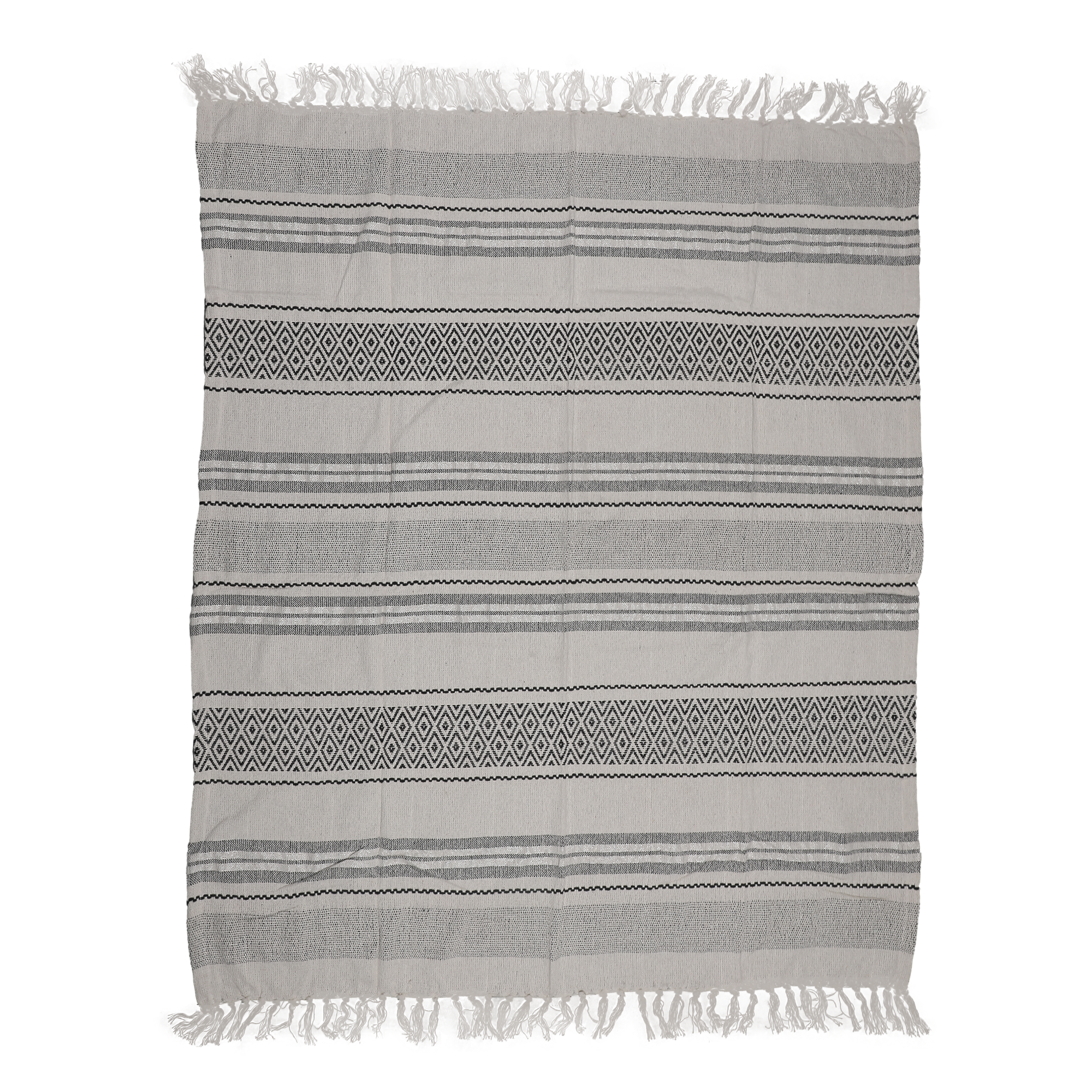 Plaid coton Lurex