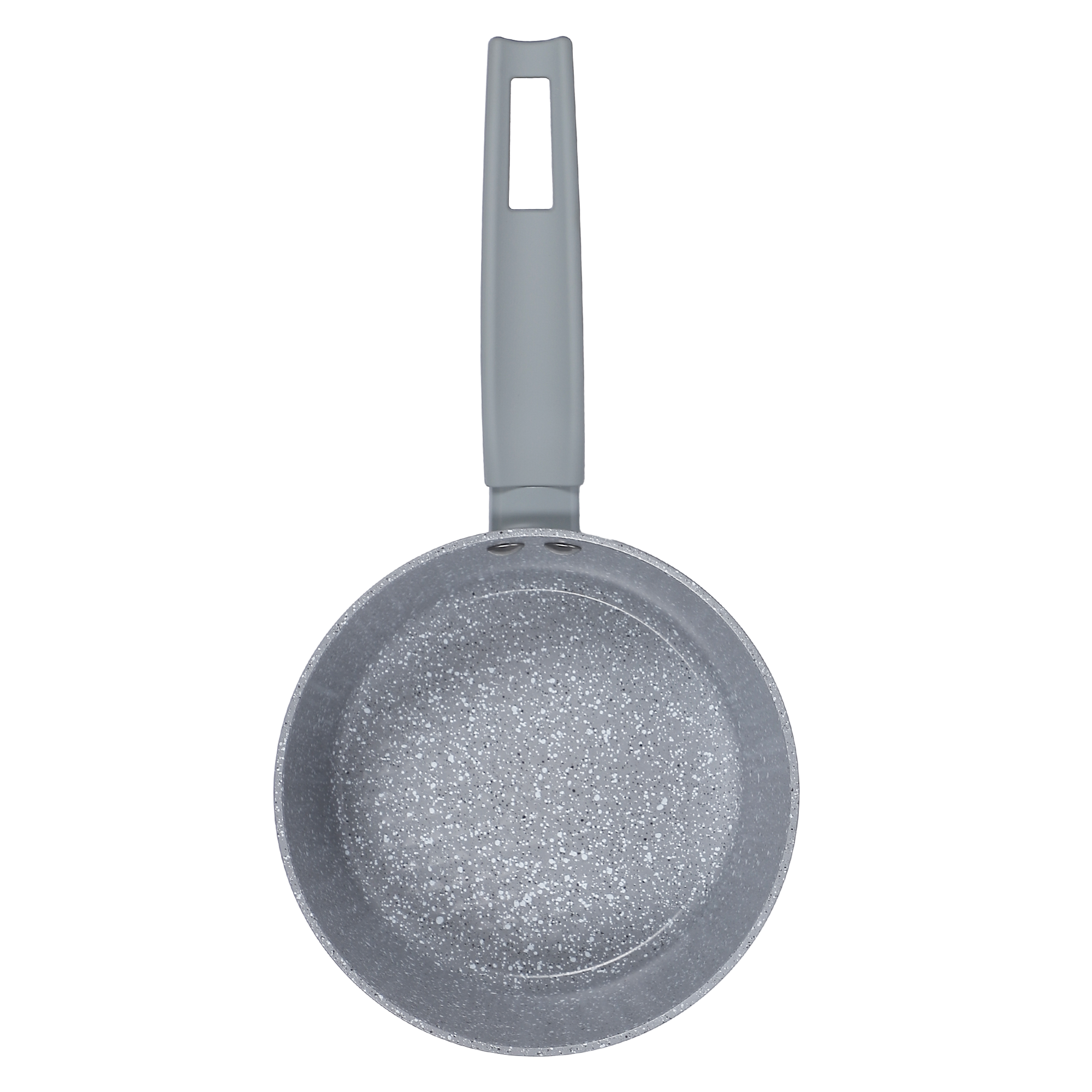 3 casseroles 16-18-2 cm marbré gris