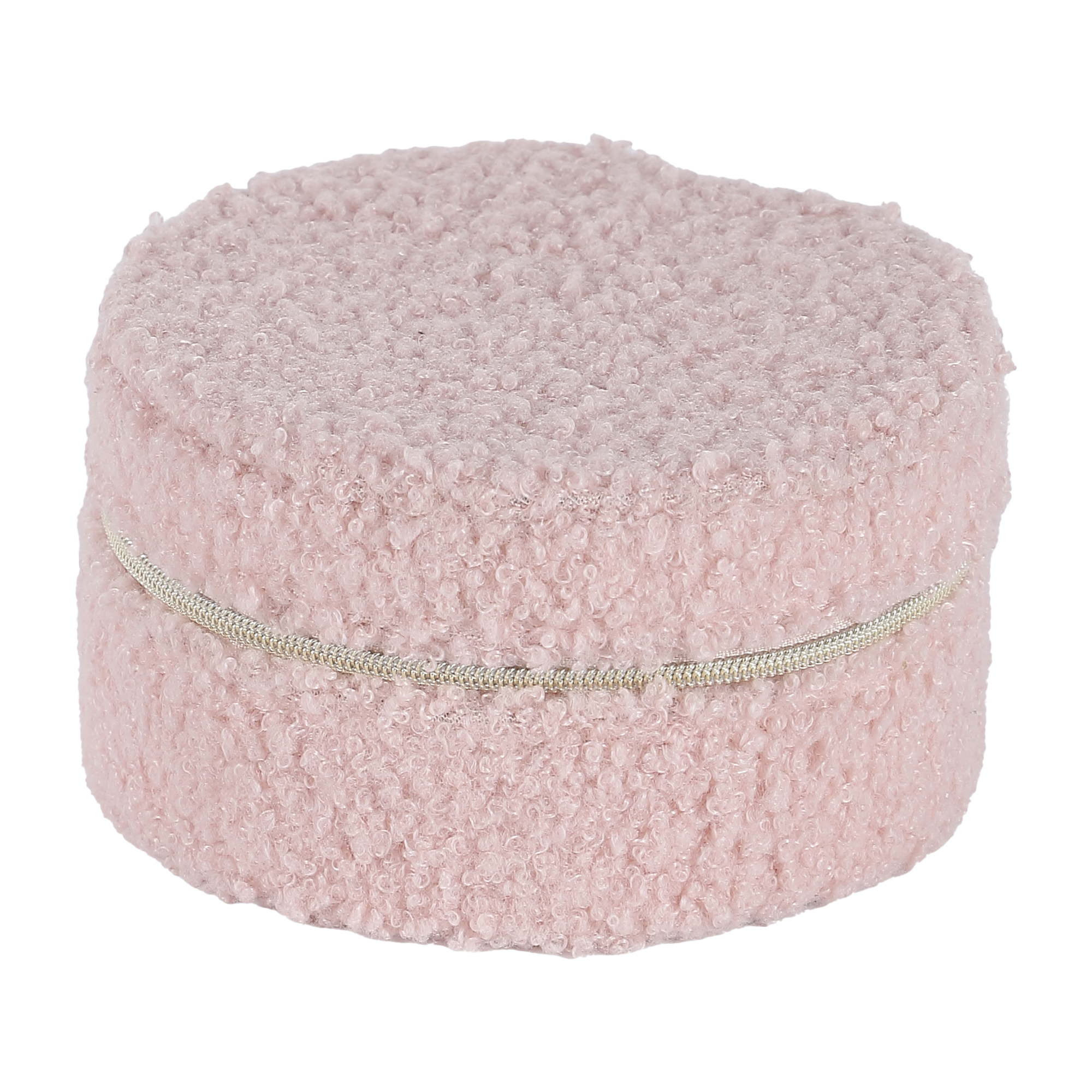 Boite à bijou bouclette  - Rose foncé