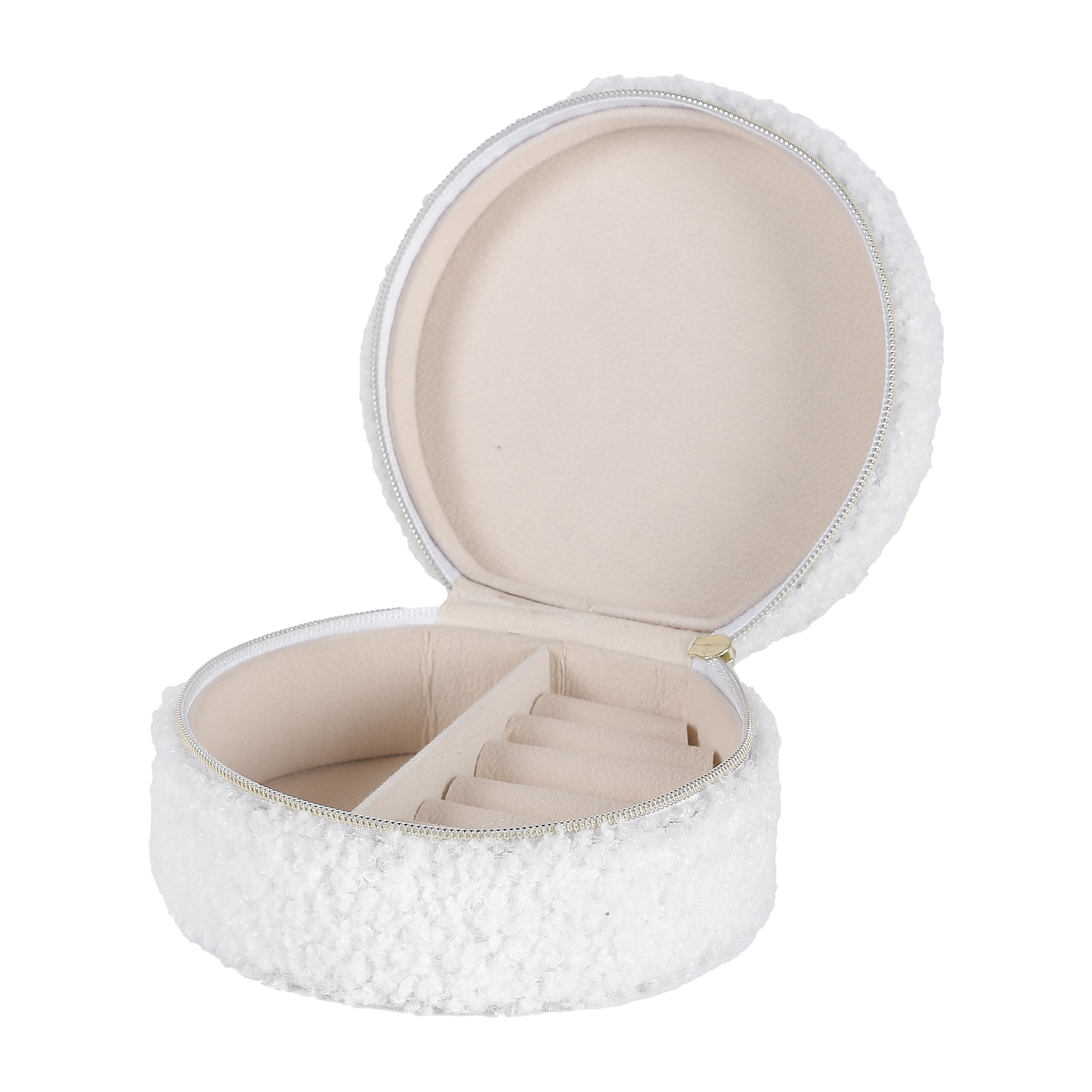 Boite à bijou bouclette  - Rose foncé