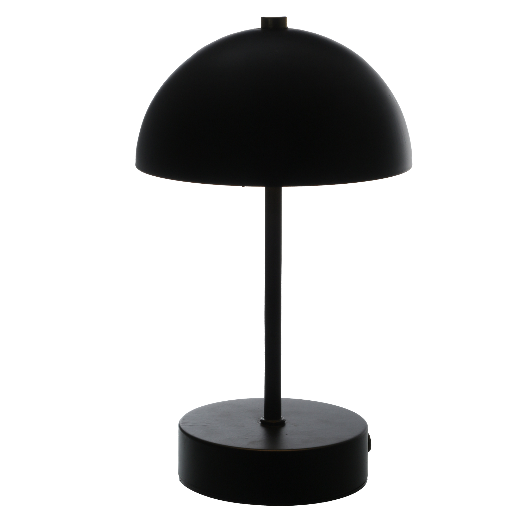 Lampe led tactile blanche  - Noir