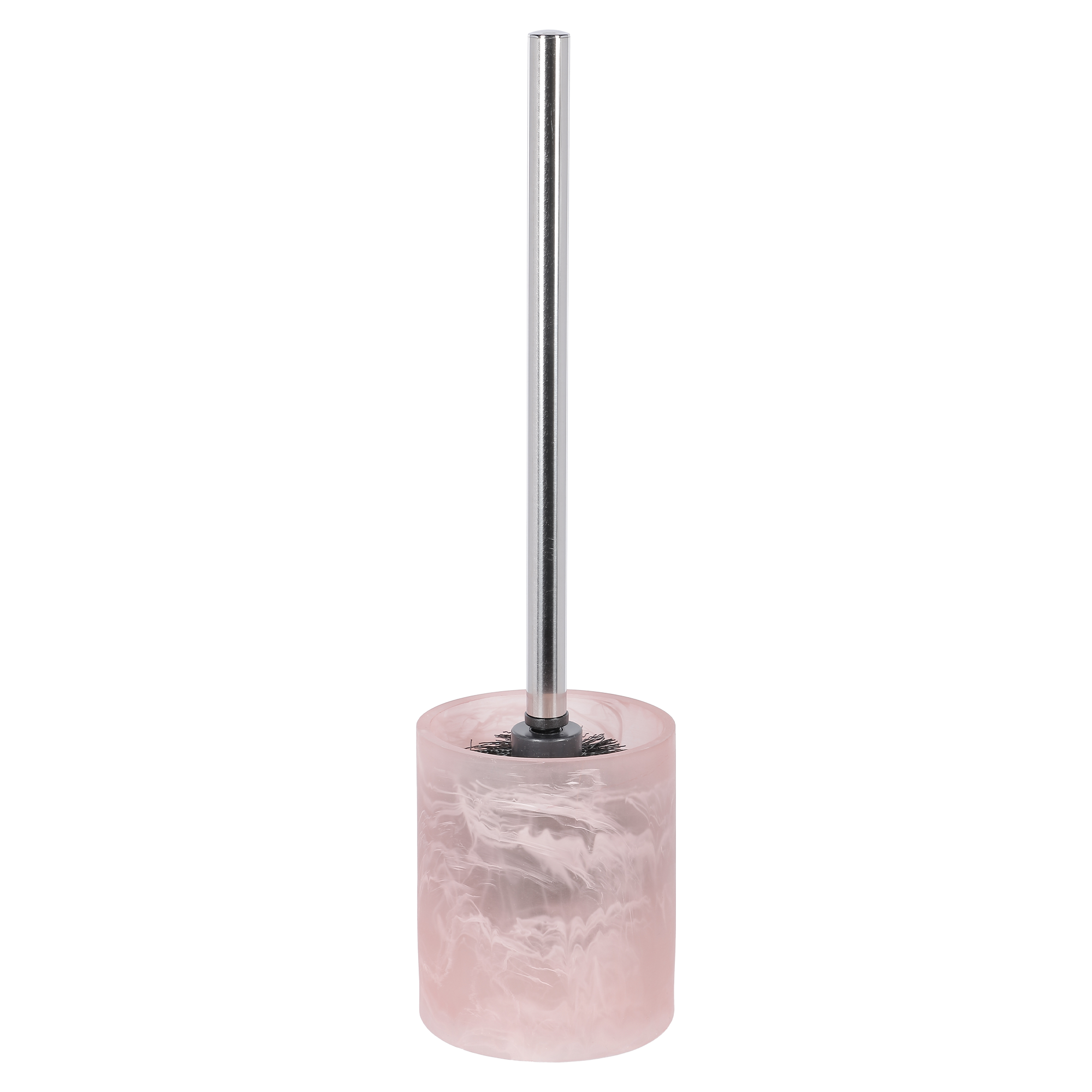 Brosse WC Polyésine effet marbre  - Gris