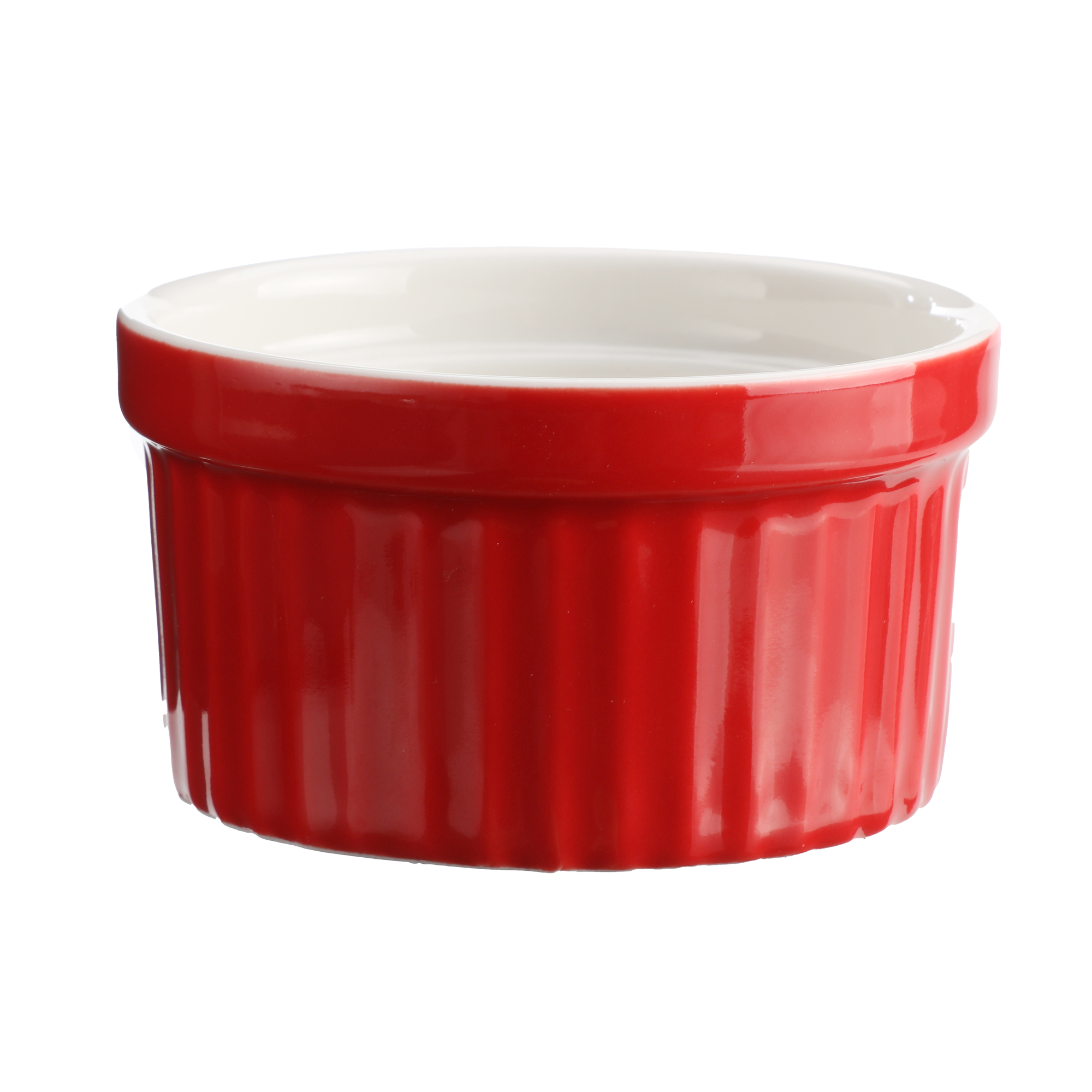 Ramequin rouge en céramique