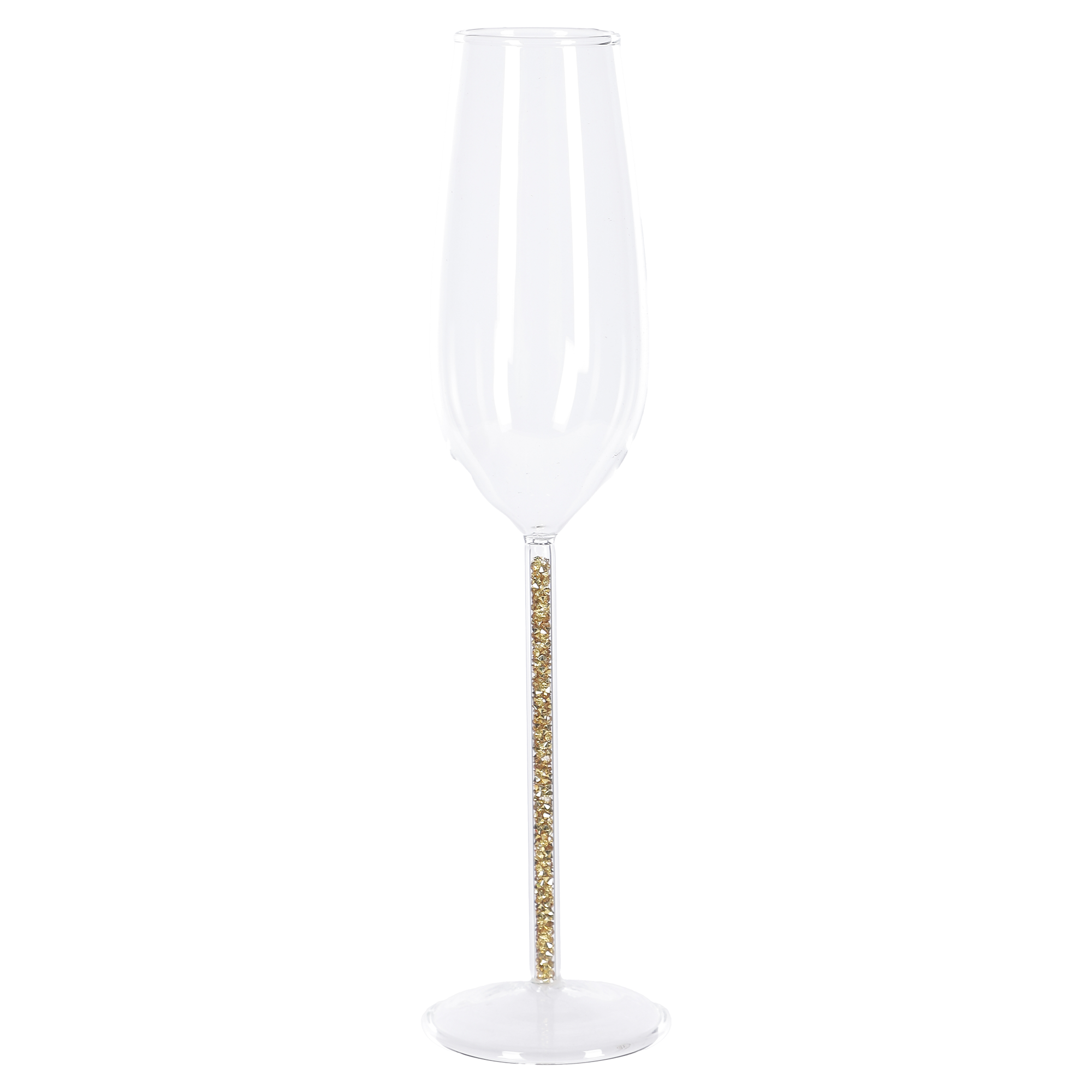 2 flutes à champage glitter