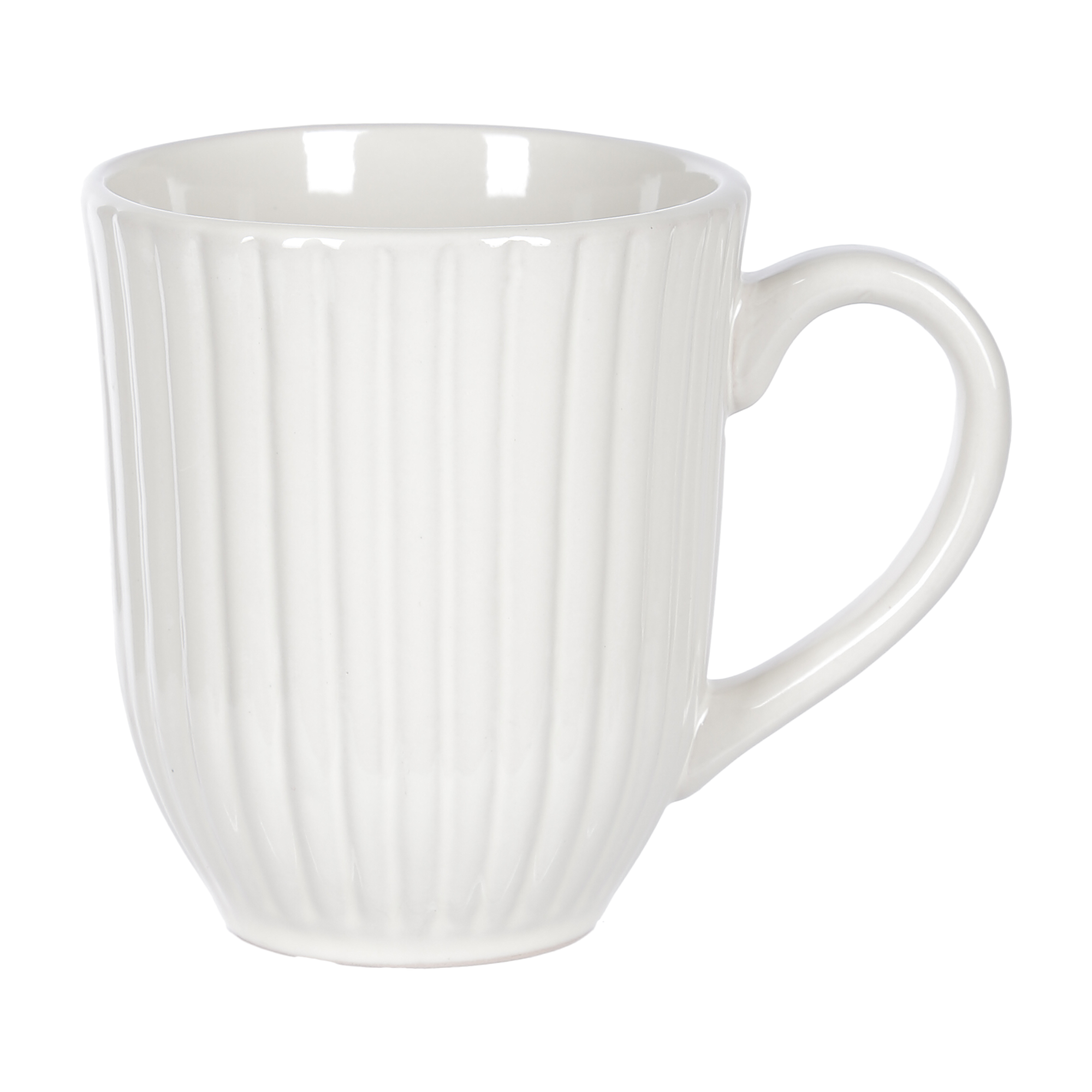 Mug Zoan en céramique strié  - Vert
