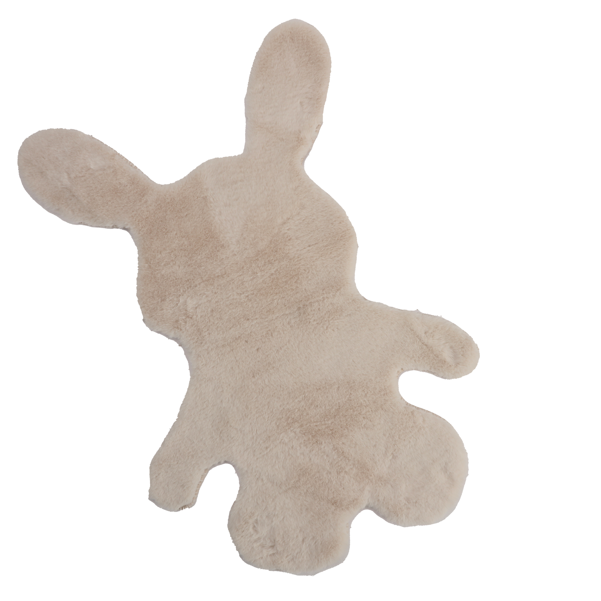 Tapis forme animal  - Beige