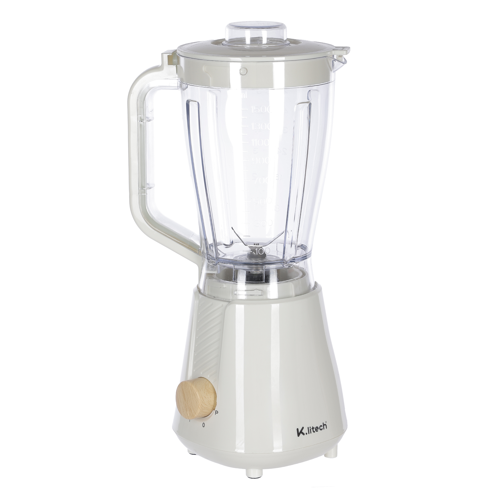 Blender 2 vitesses avec poignée et couvercle amovible 1500 ml