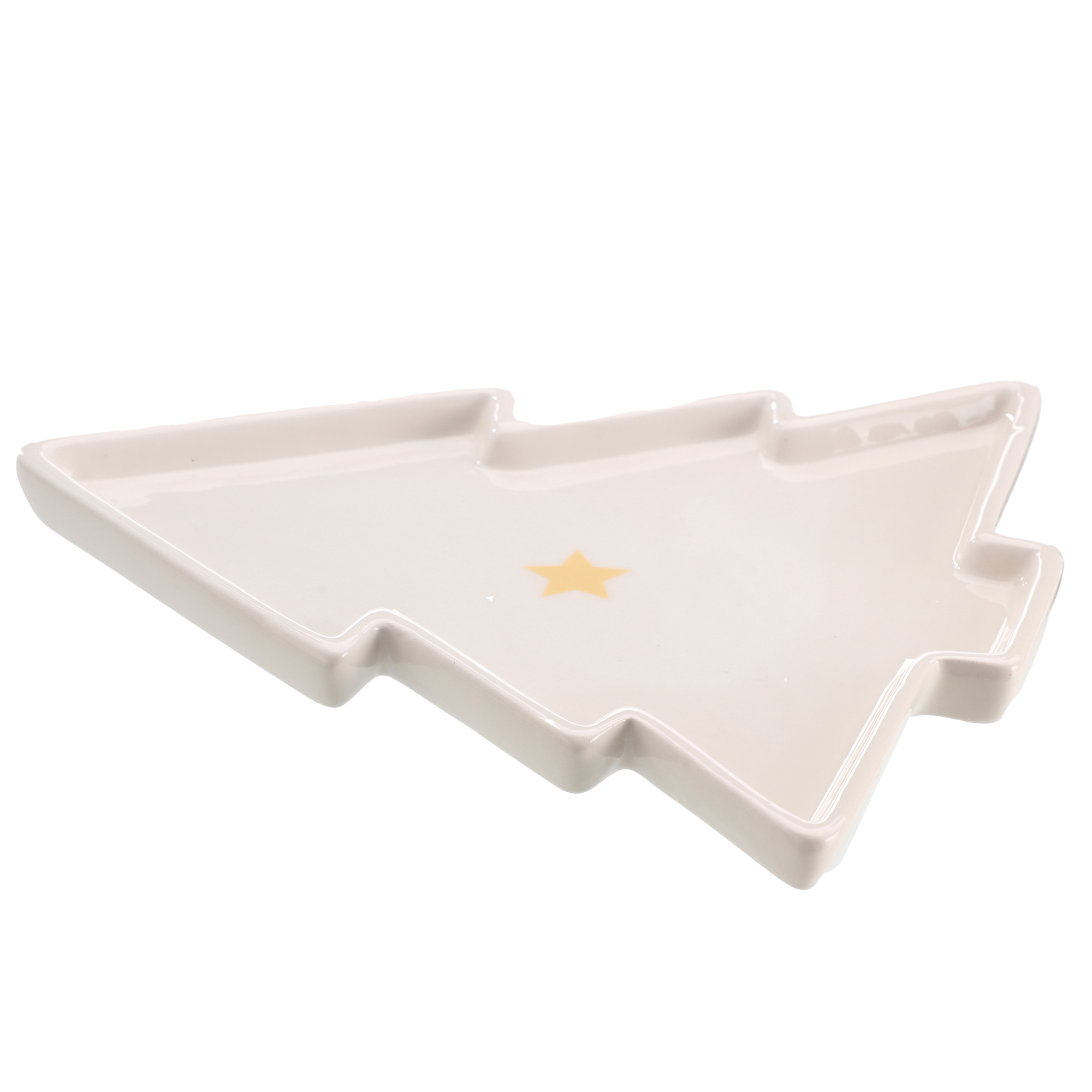 Plat de présentation sapin de Noël