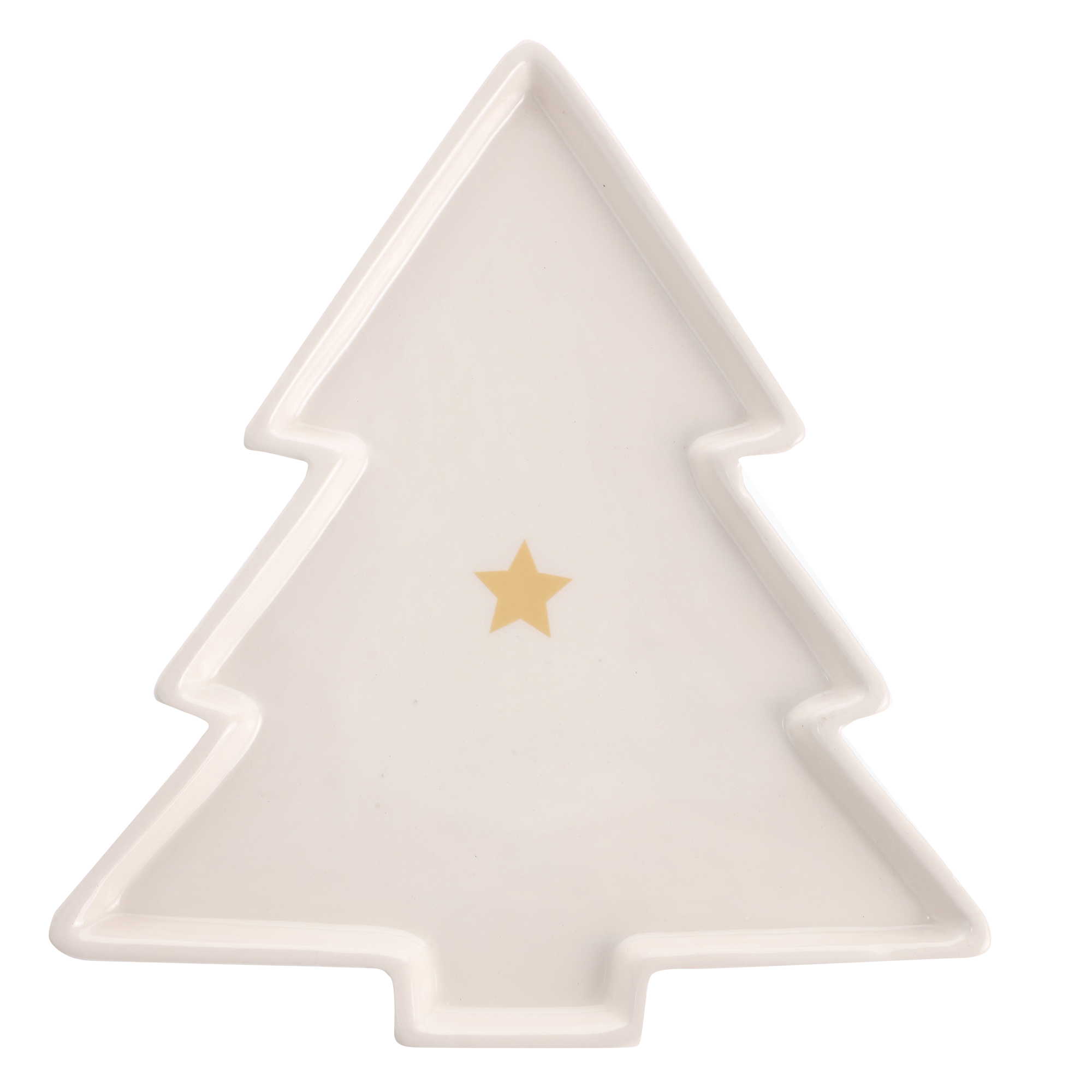 Plat de présentation sapin de Noël