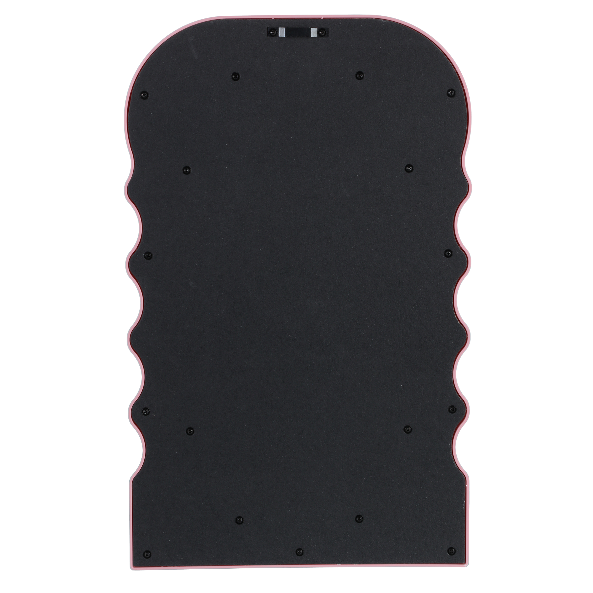 Miroir mural vague  - Rose