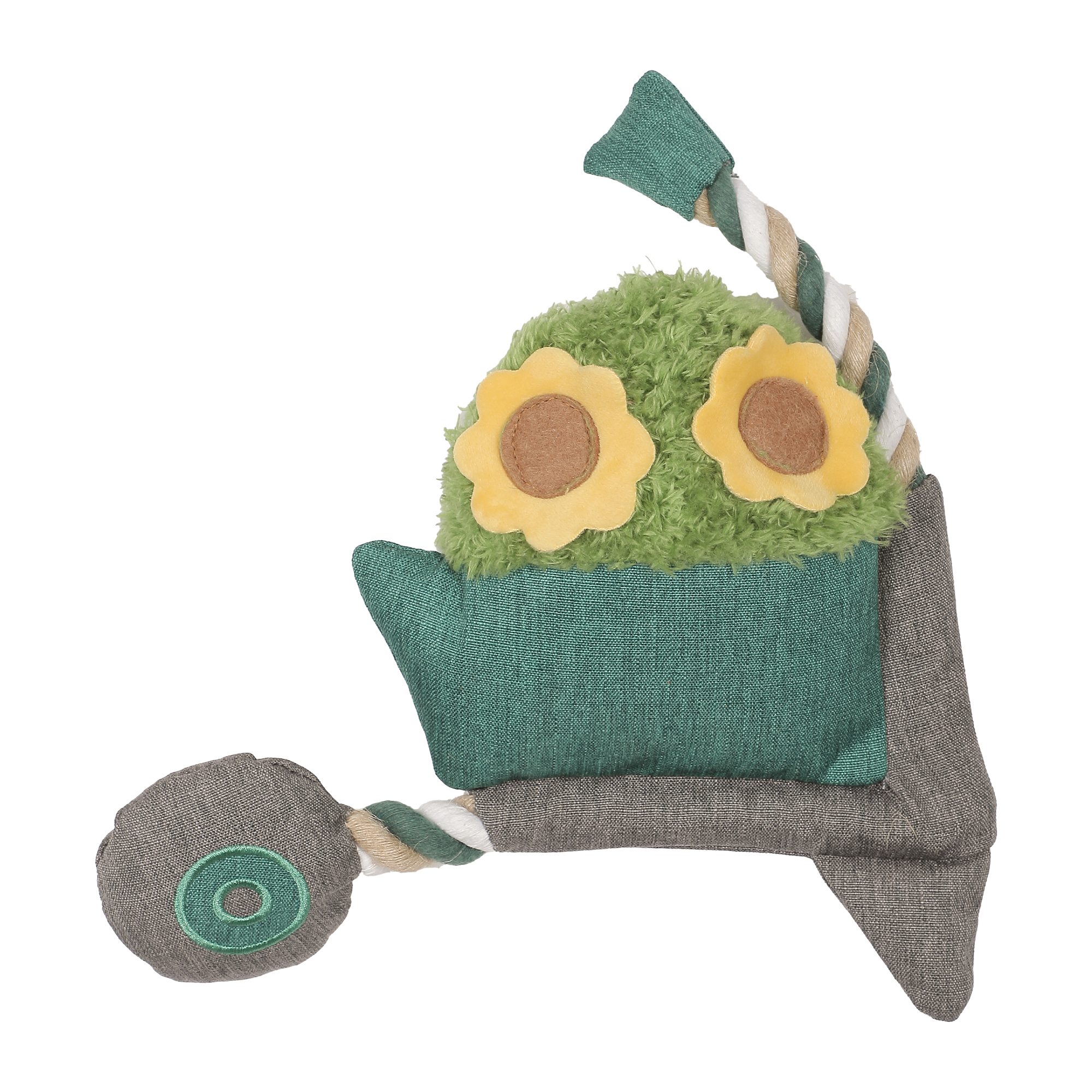 Jouet pour chien corde  - Vert