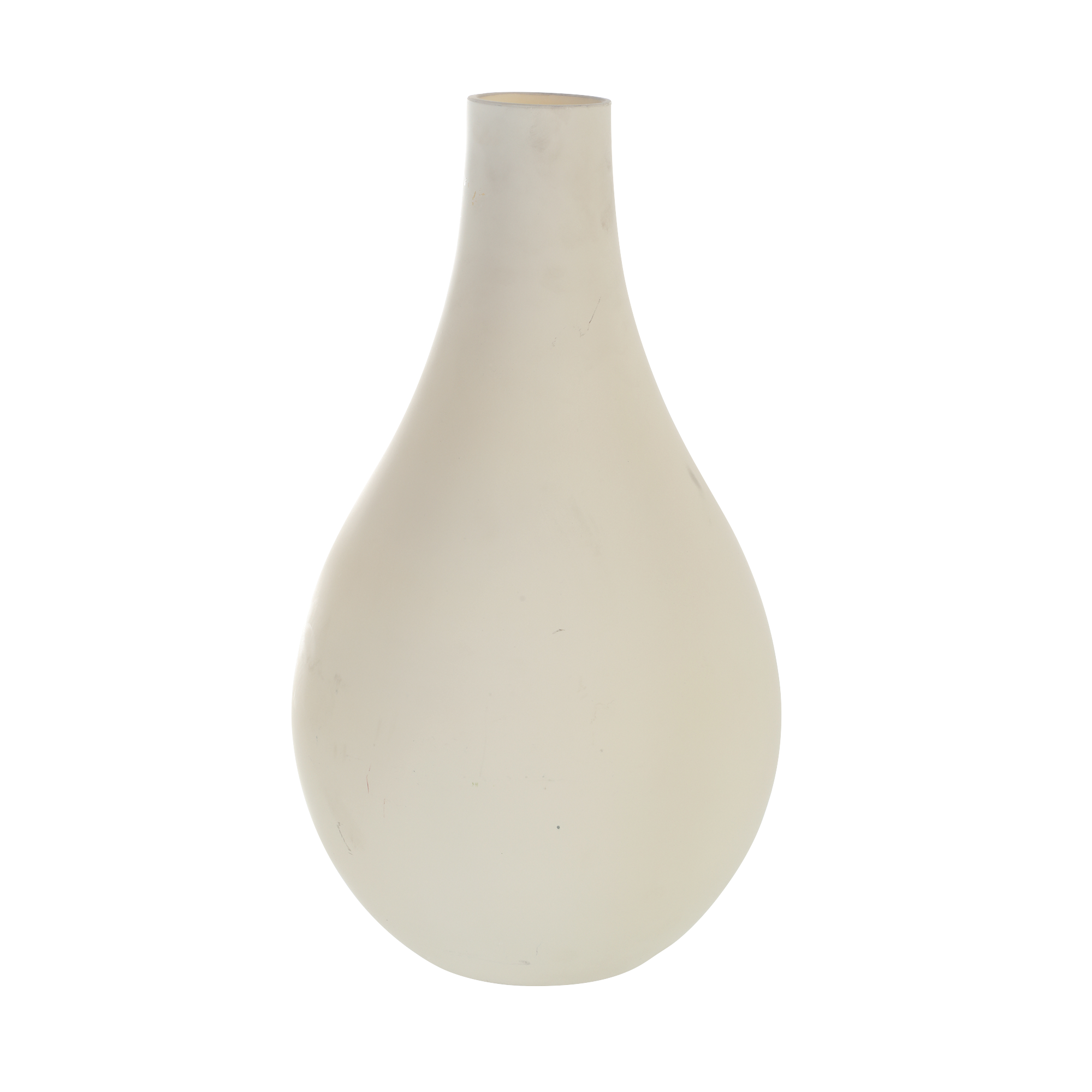 Grand vase forme goutte d'eau  - Gris