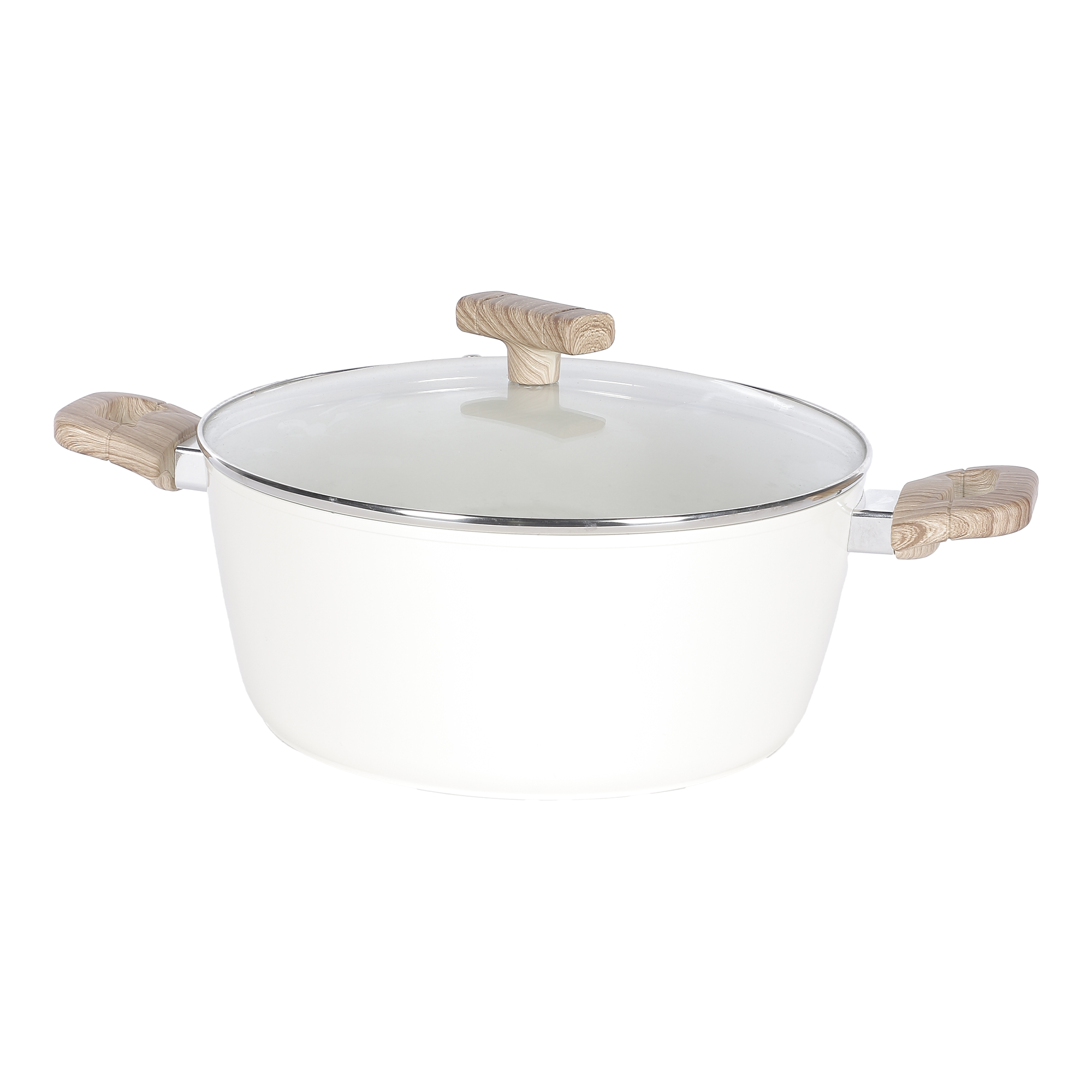 Faitout couleur avec couvercle poignée bakelite induction