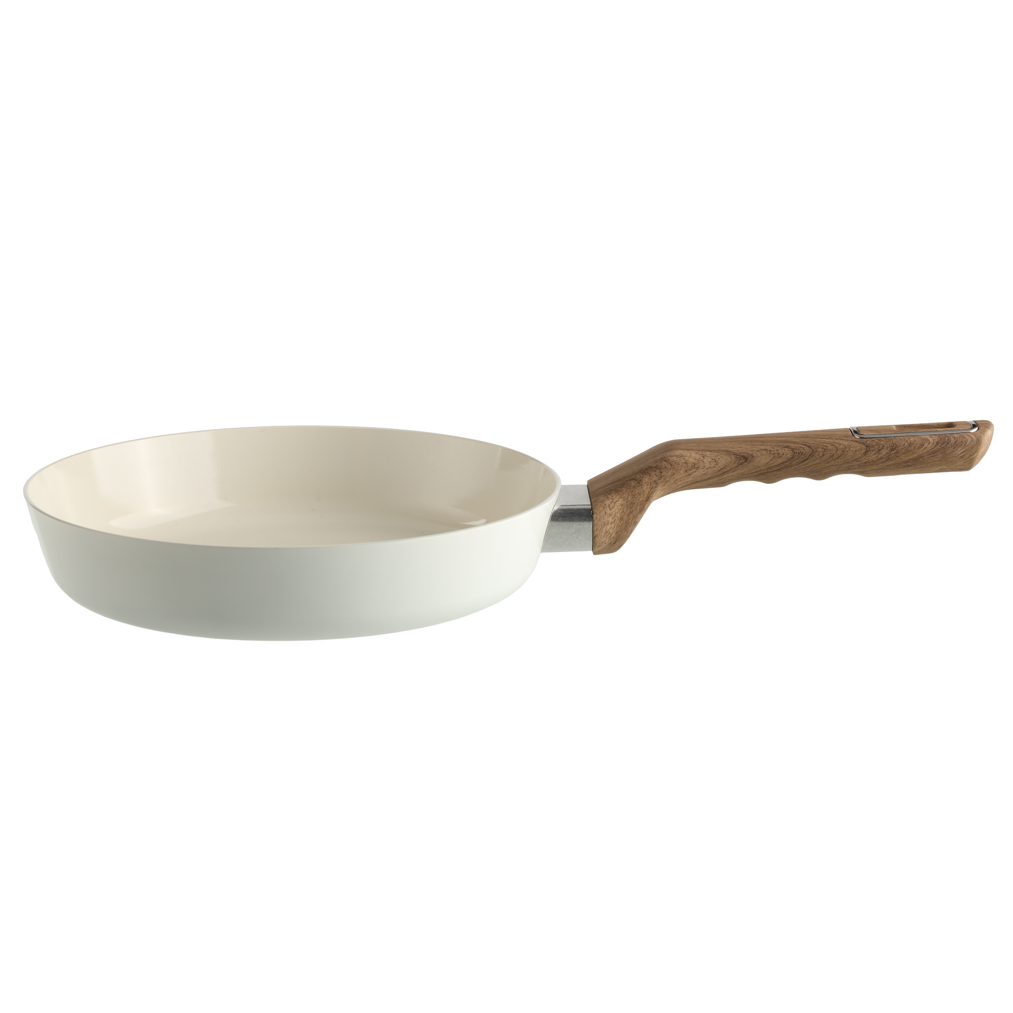 Poêle poignée effet bois 24cm tout feux dont induction
