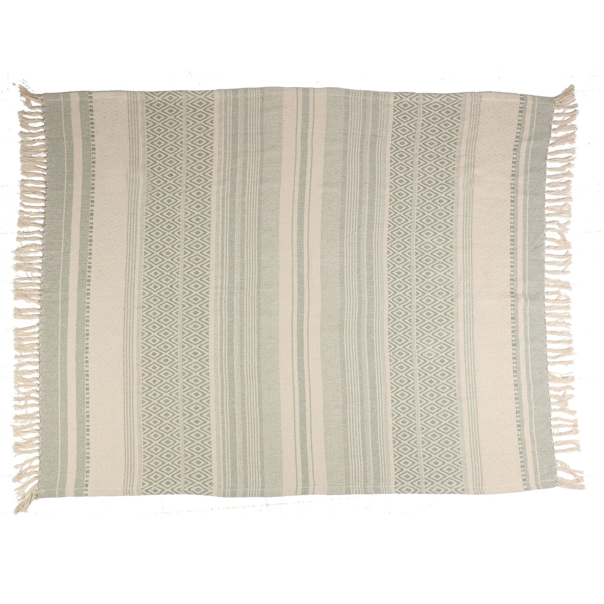 Tapis rayé 50x80cm - Marron